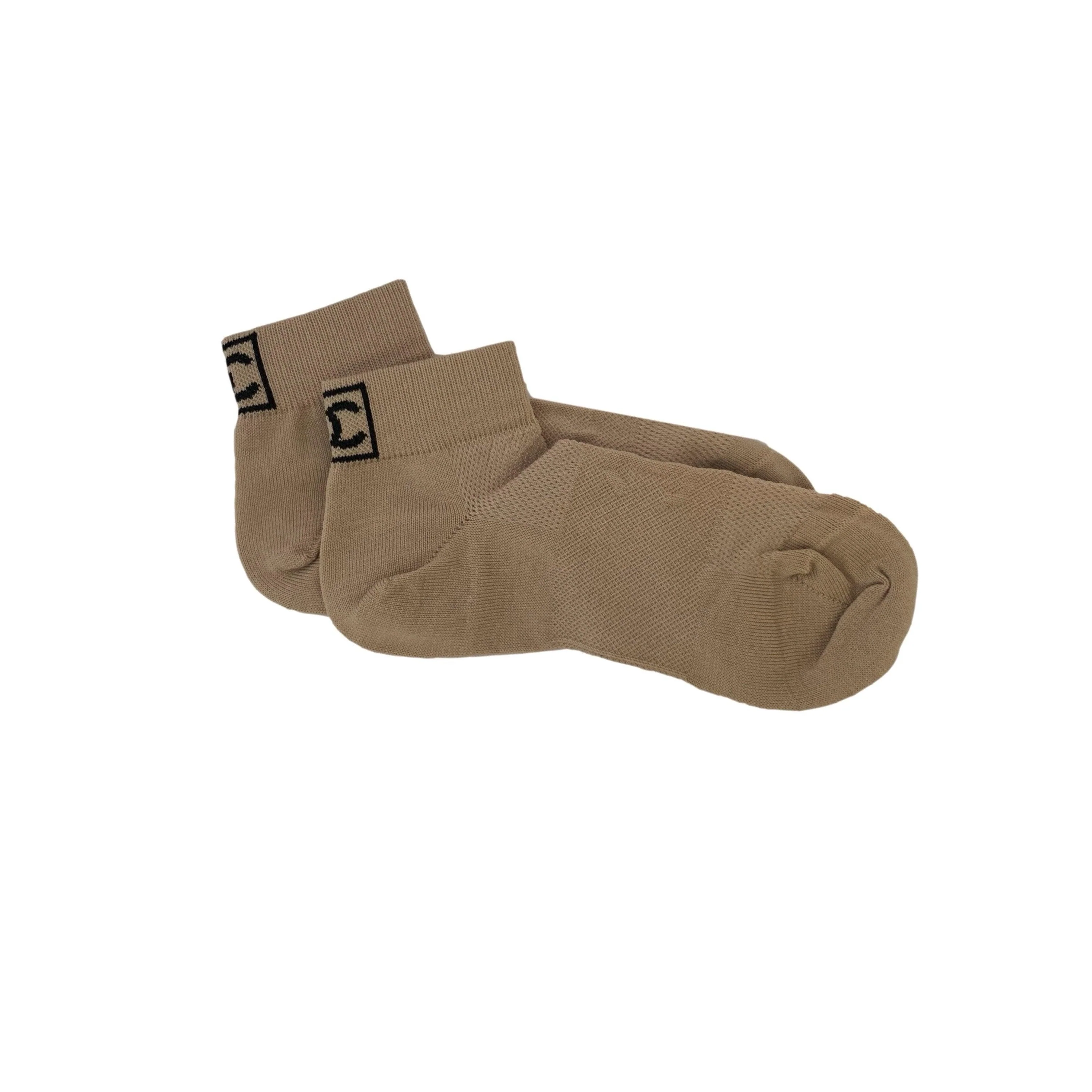 Chanel Nude Logo Ankle Socks