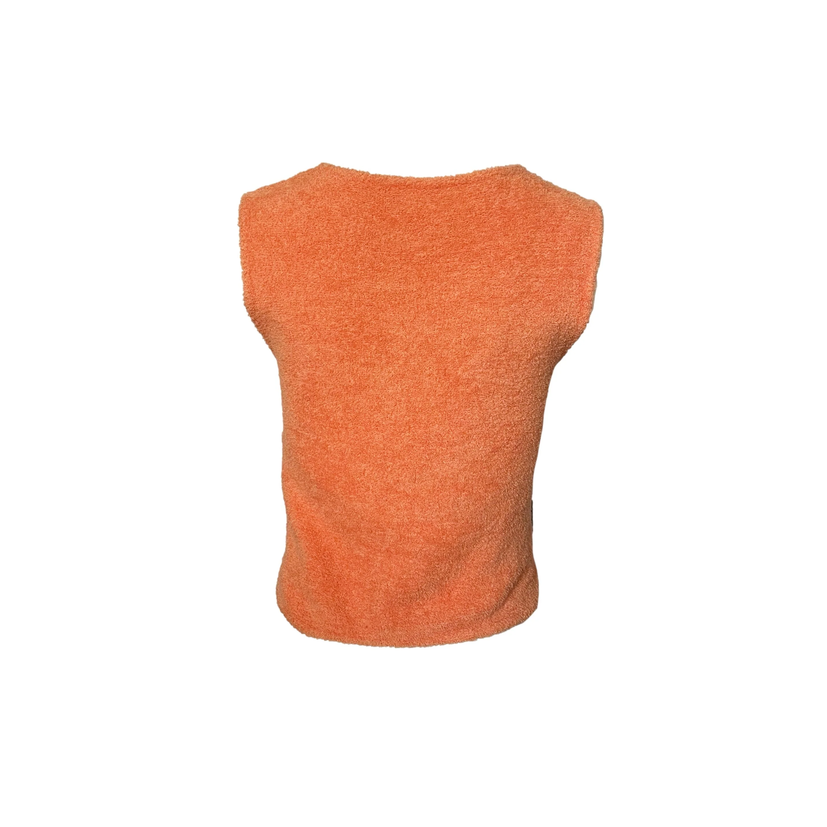 Chanel Orange Fuzzy Twin Set - Image 4