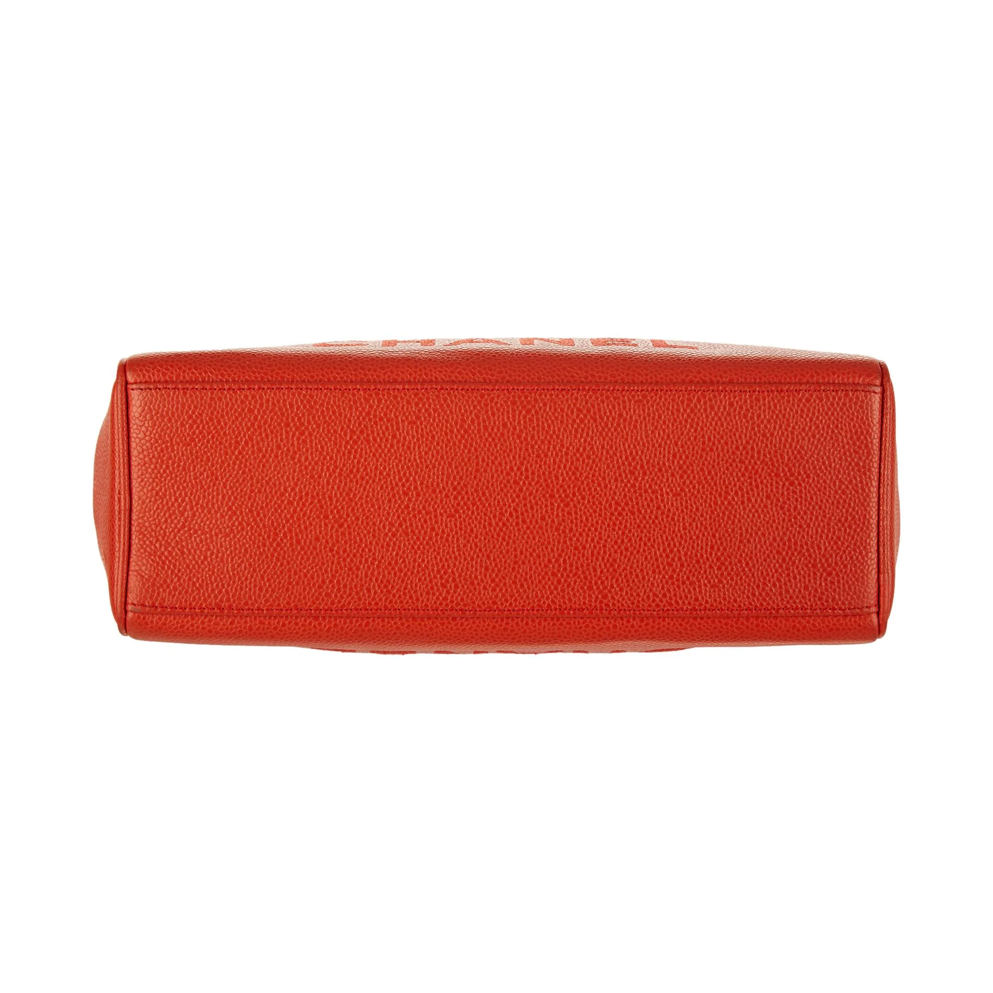 Chanel Orange Logo Shoulder Bag - Image 4