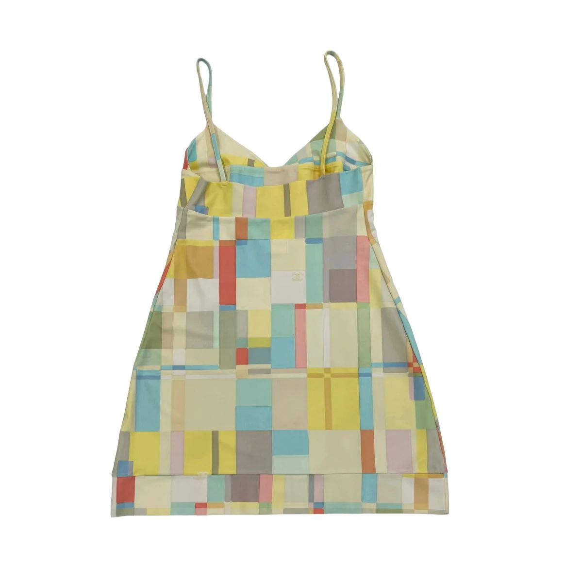 Chanel Pastel Logo Stretch Dress - Image 2