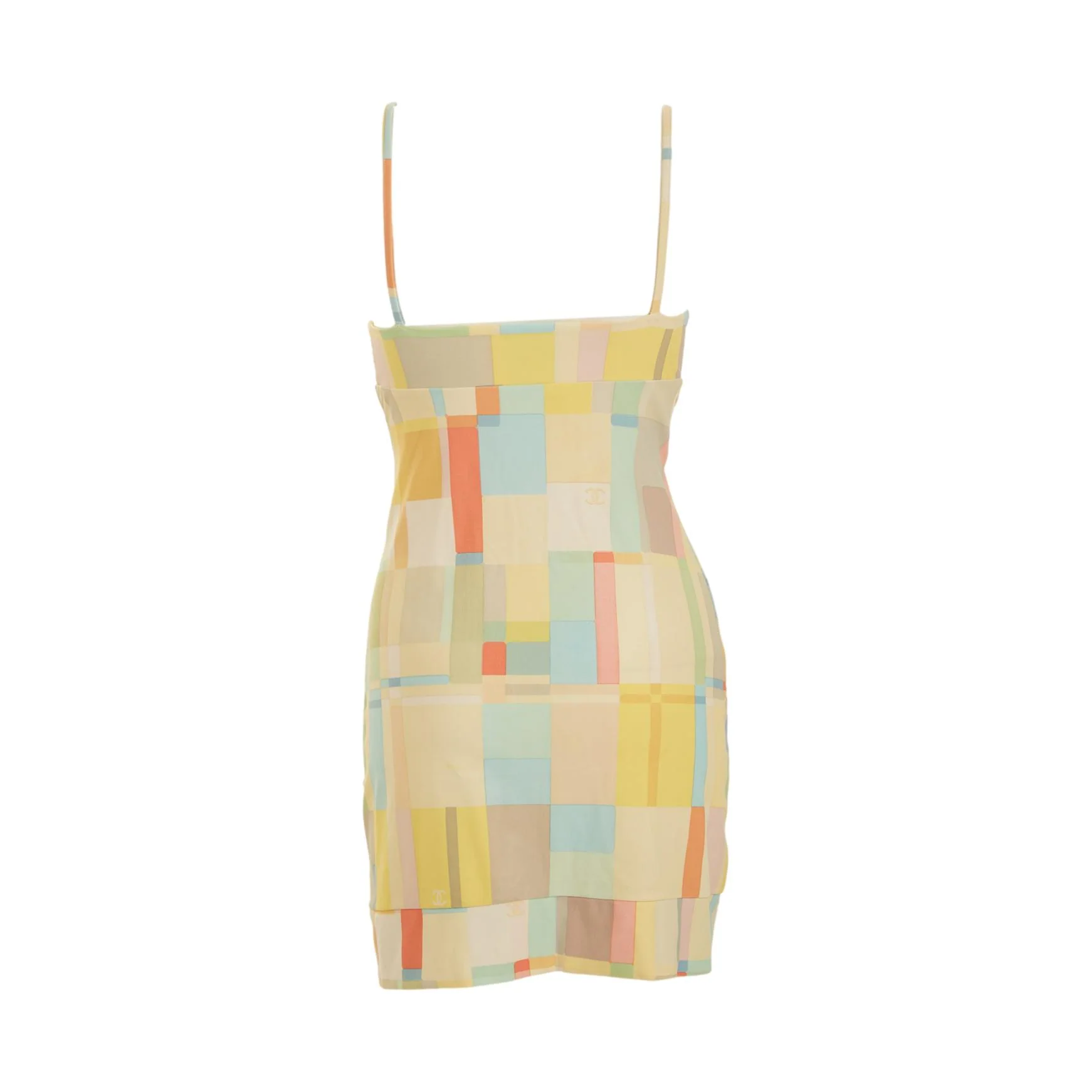 Chanel Pastel Print Dress - Image 2