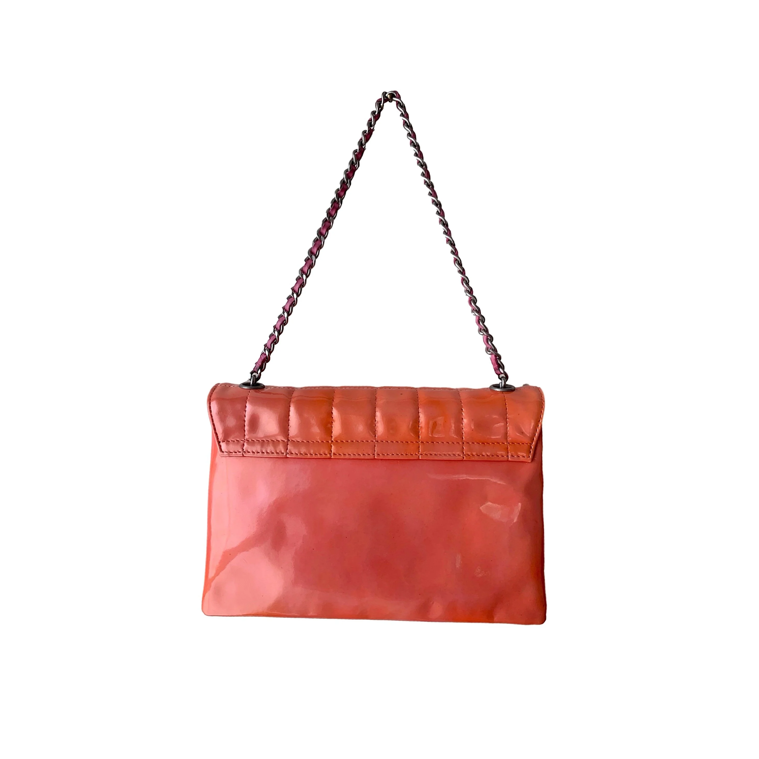 Chanel Peach Keyboard Chain Mini Bag - Image 2