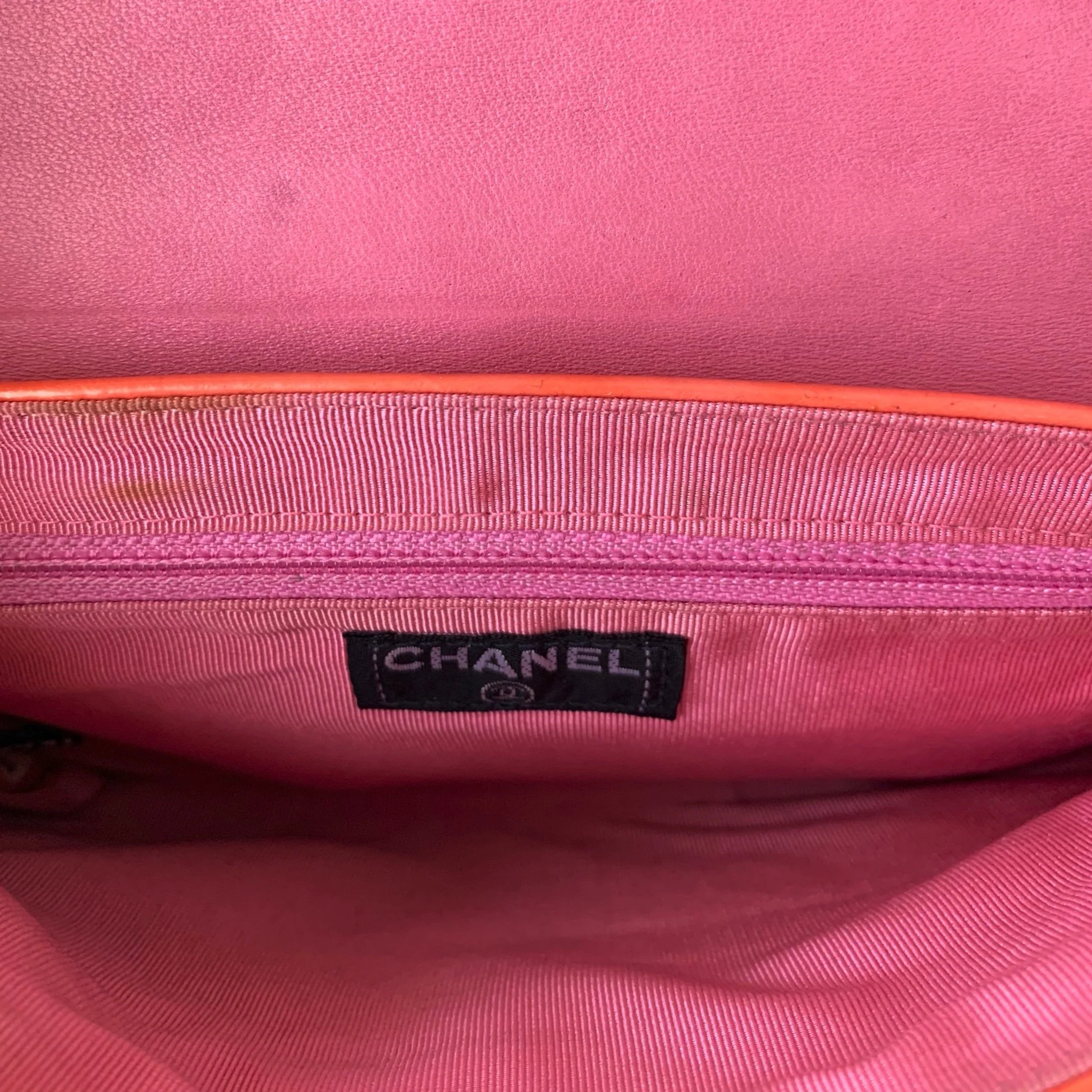 Chanel Peach Keyboard Chain Mini Bag - Image 4