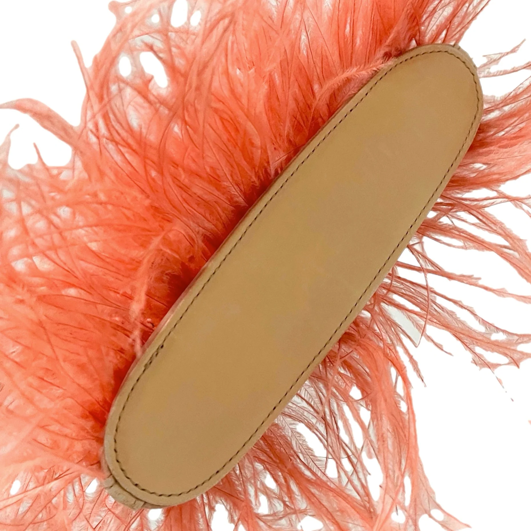 Chanel Pink Feather Mini Chain Bag - Image 4
