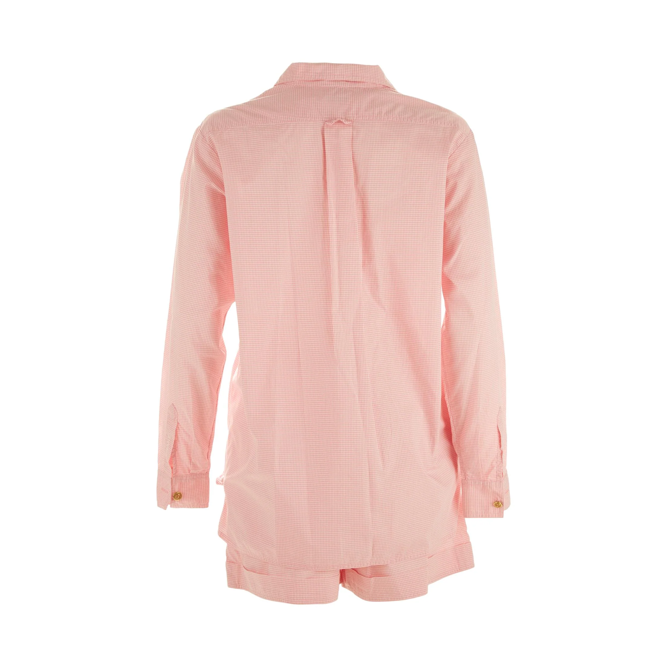 Chanel Pink Gingham Short Set - Image 3