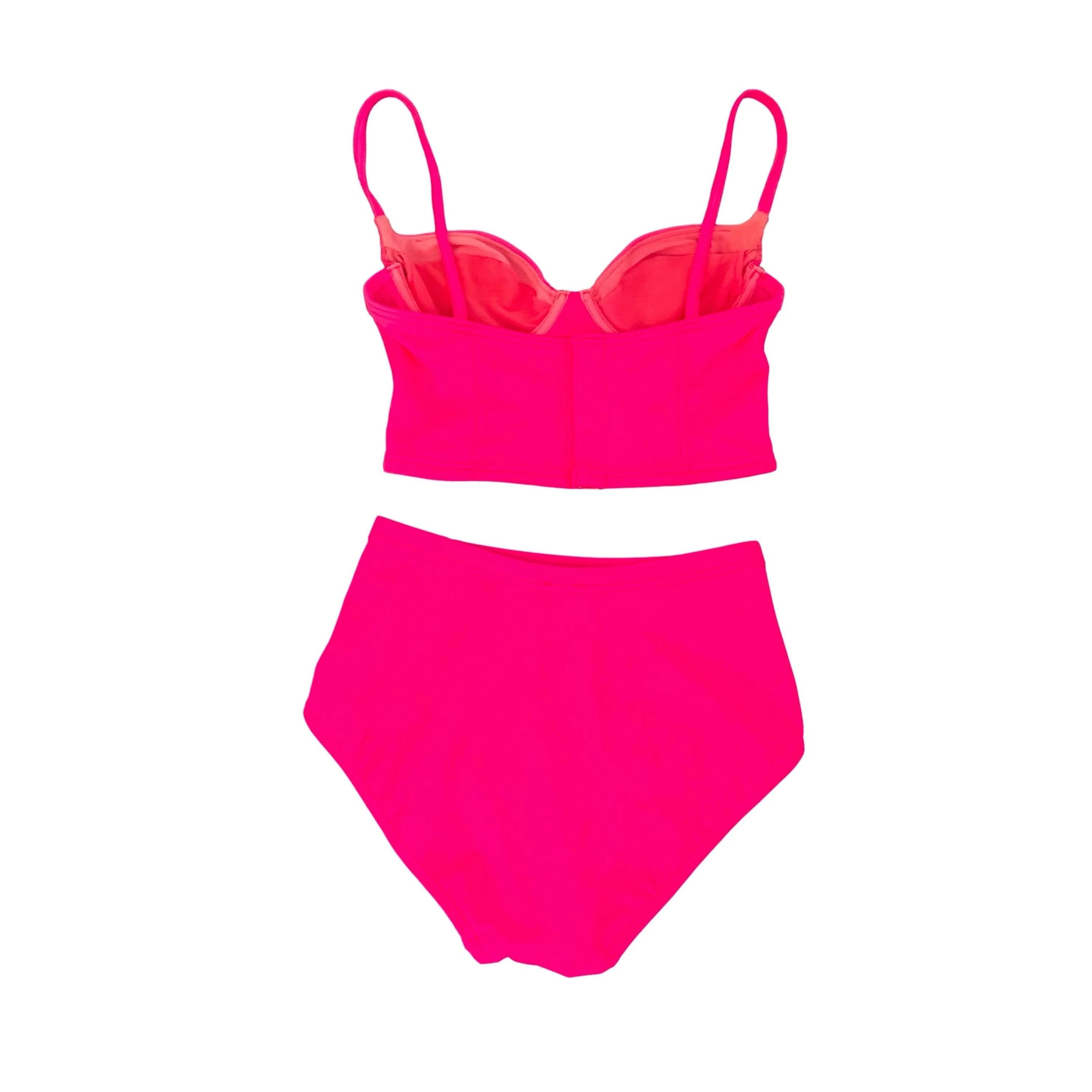 Chanel Pink High Waisted Bikini - Image 2