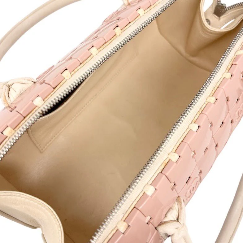 Chanel Pink Logo Cylinder Shoulder Bag - Image 3