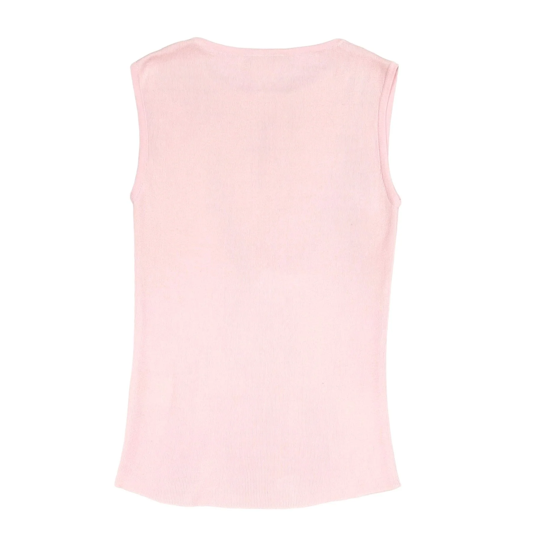 Chanel Pink Logo Tank Top - Image 2
