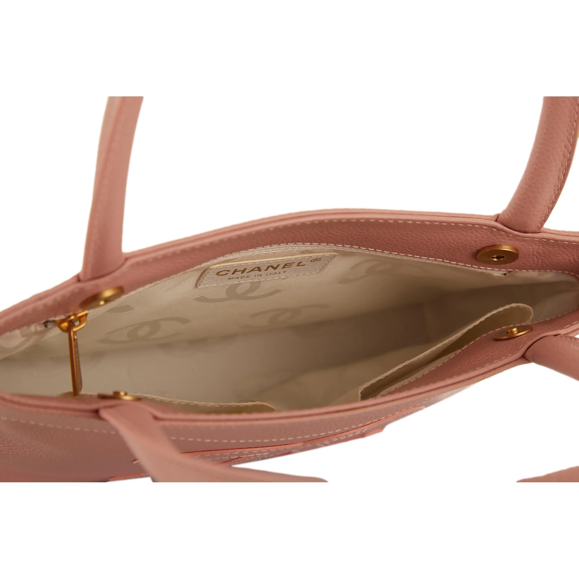 Chanel Pink Logo Mini Bag - Image 4