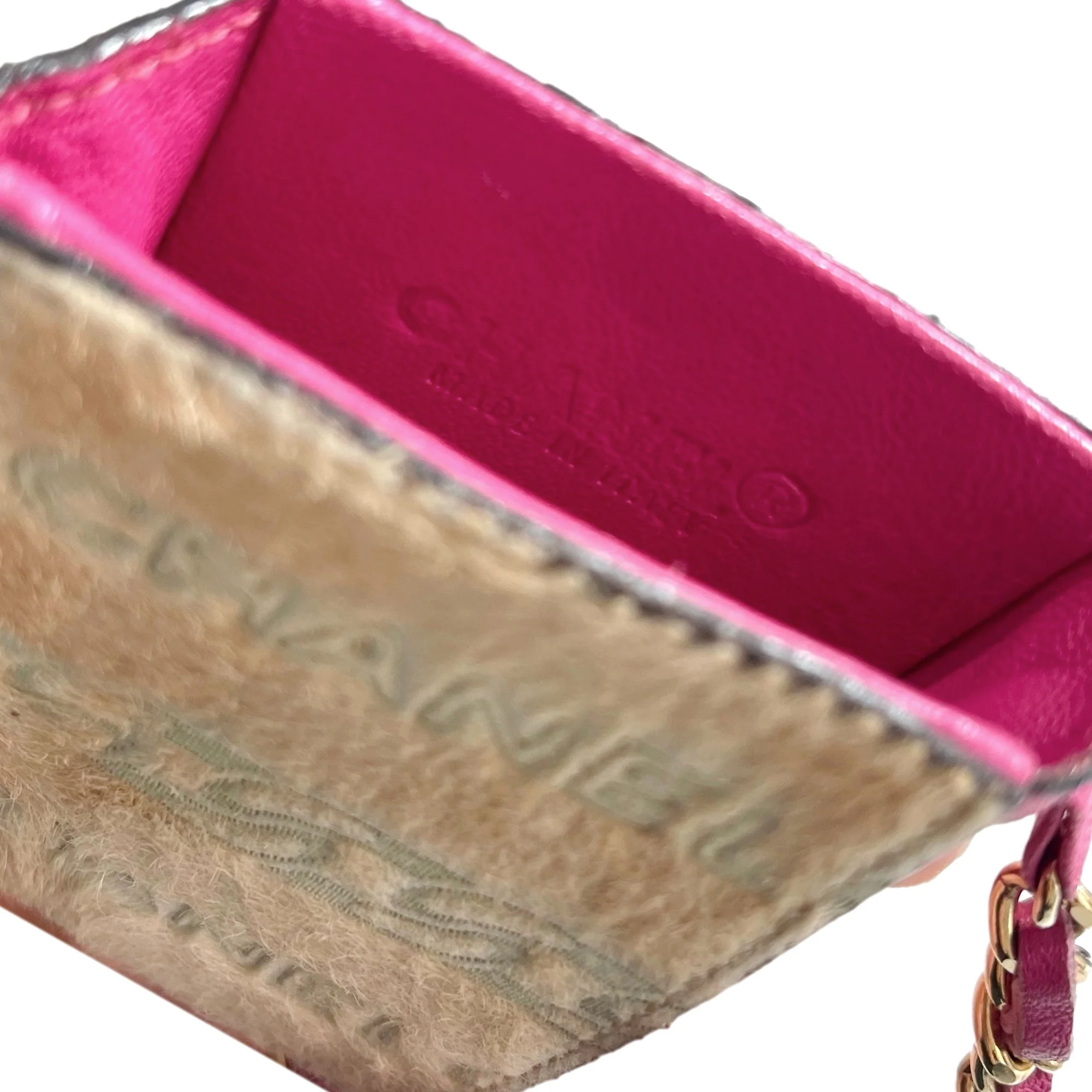 Chanel Pink Micro Crossbody - Image 4