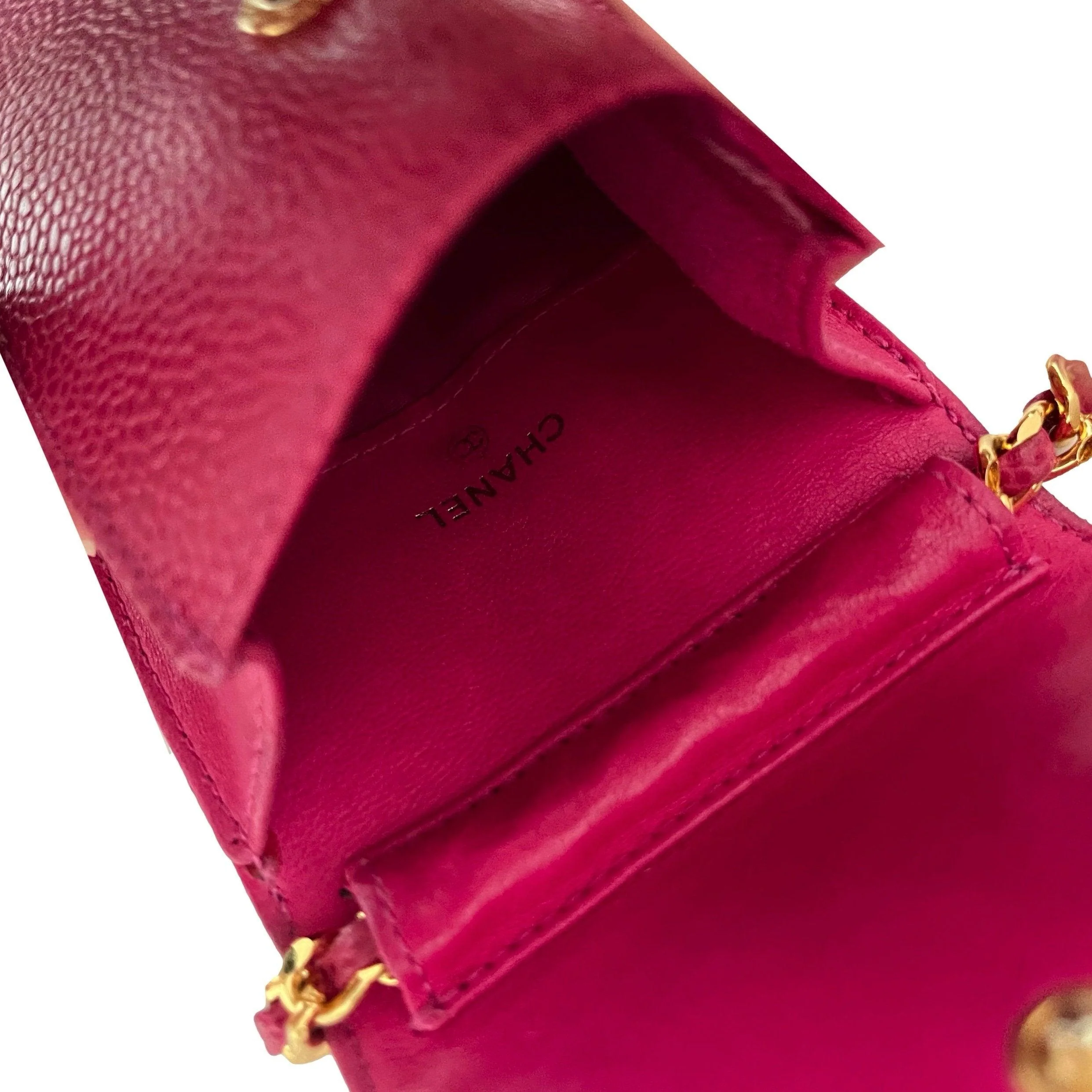 Chanel Pink Micro Crossbody - Image 4