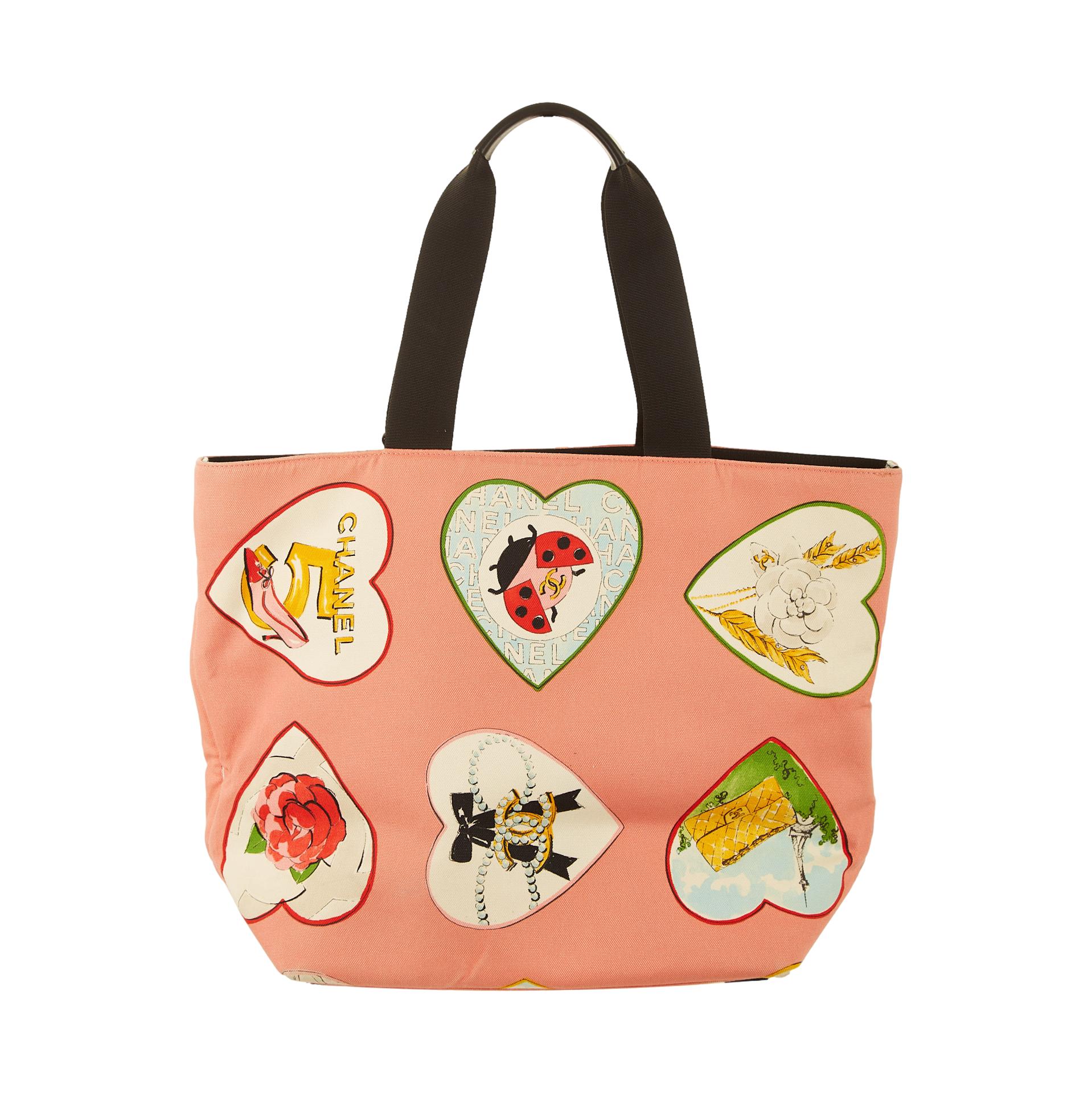 Chanel Pink No5 Logo Jumbo Tote - Image 2