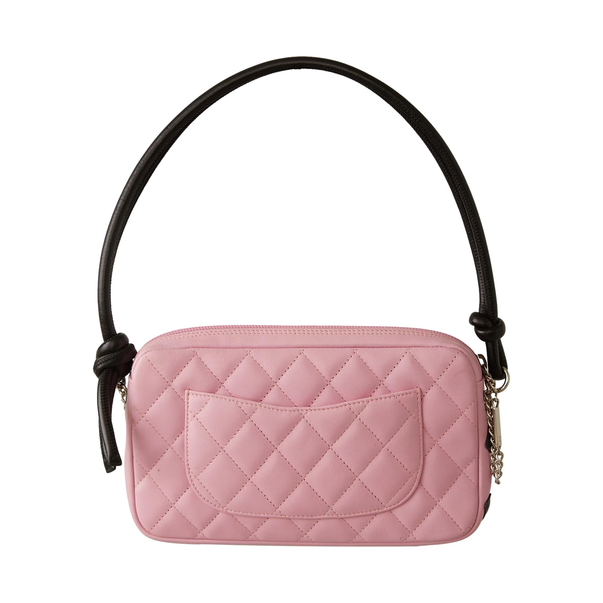 Chanel Pink Quilted Cambon Shoulder Bag - Image 2