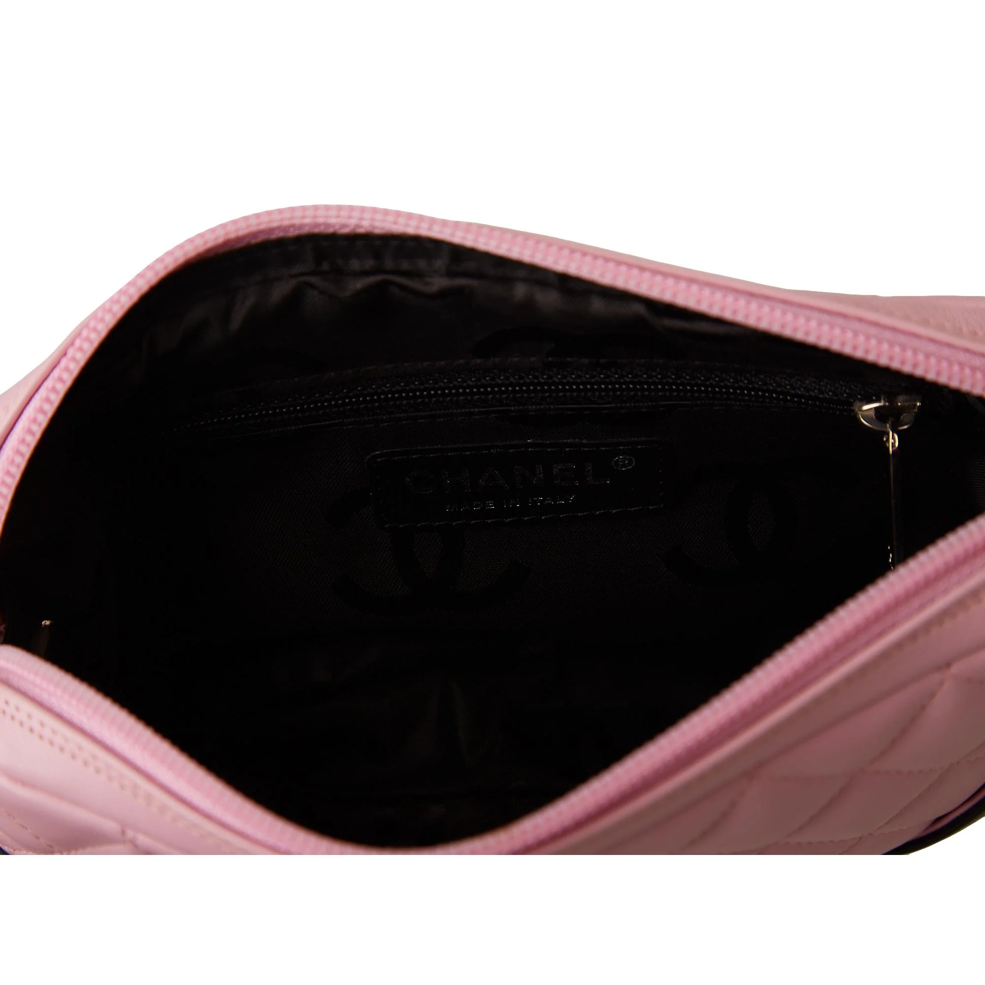 Chanel Pink Quilted Cambon Shoulder Bag - Image 4