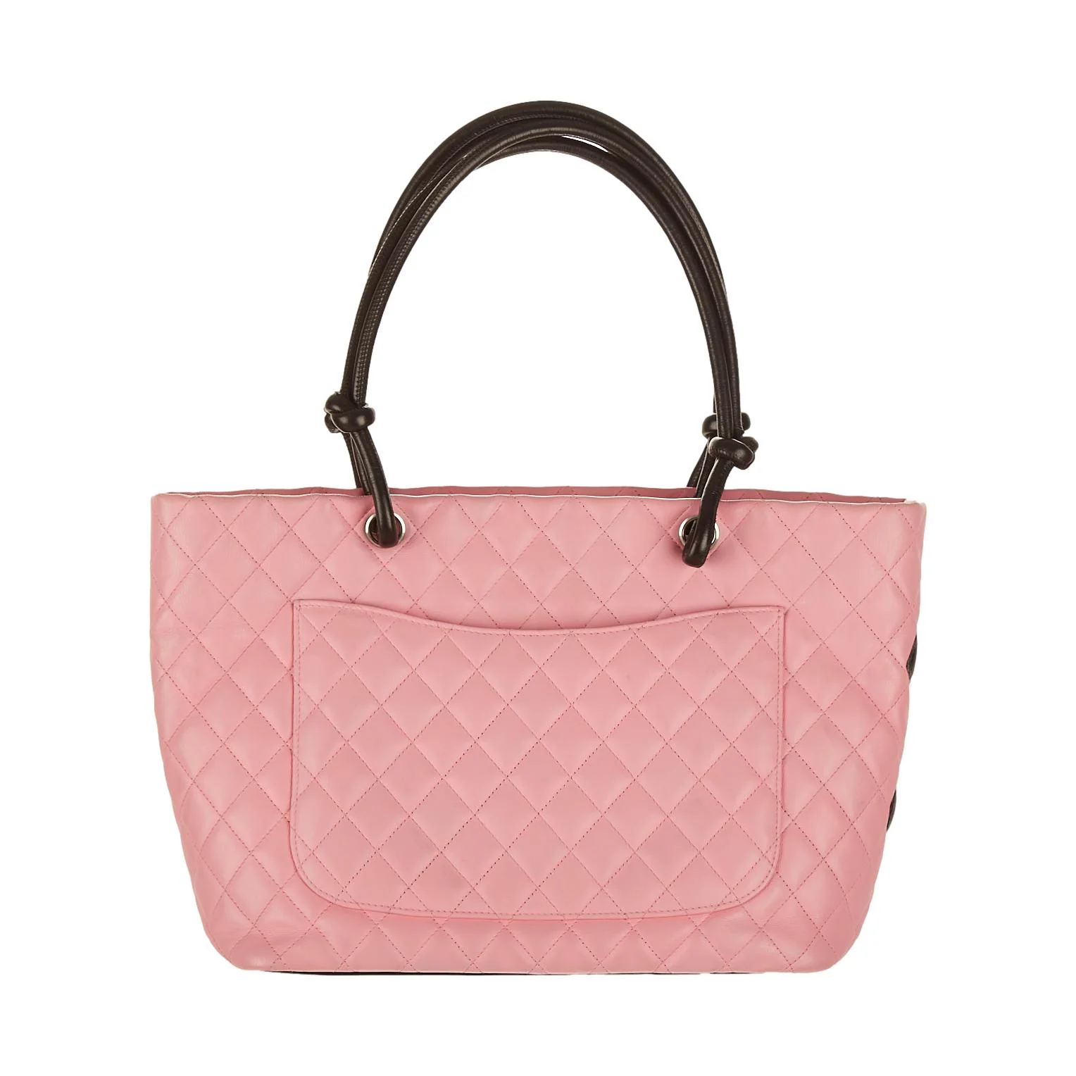 Chanel Pink Quilted Cambon Shoulder Bag - Image 2