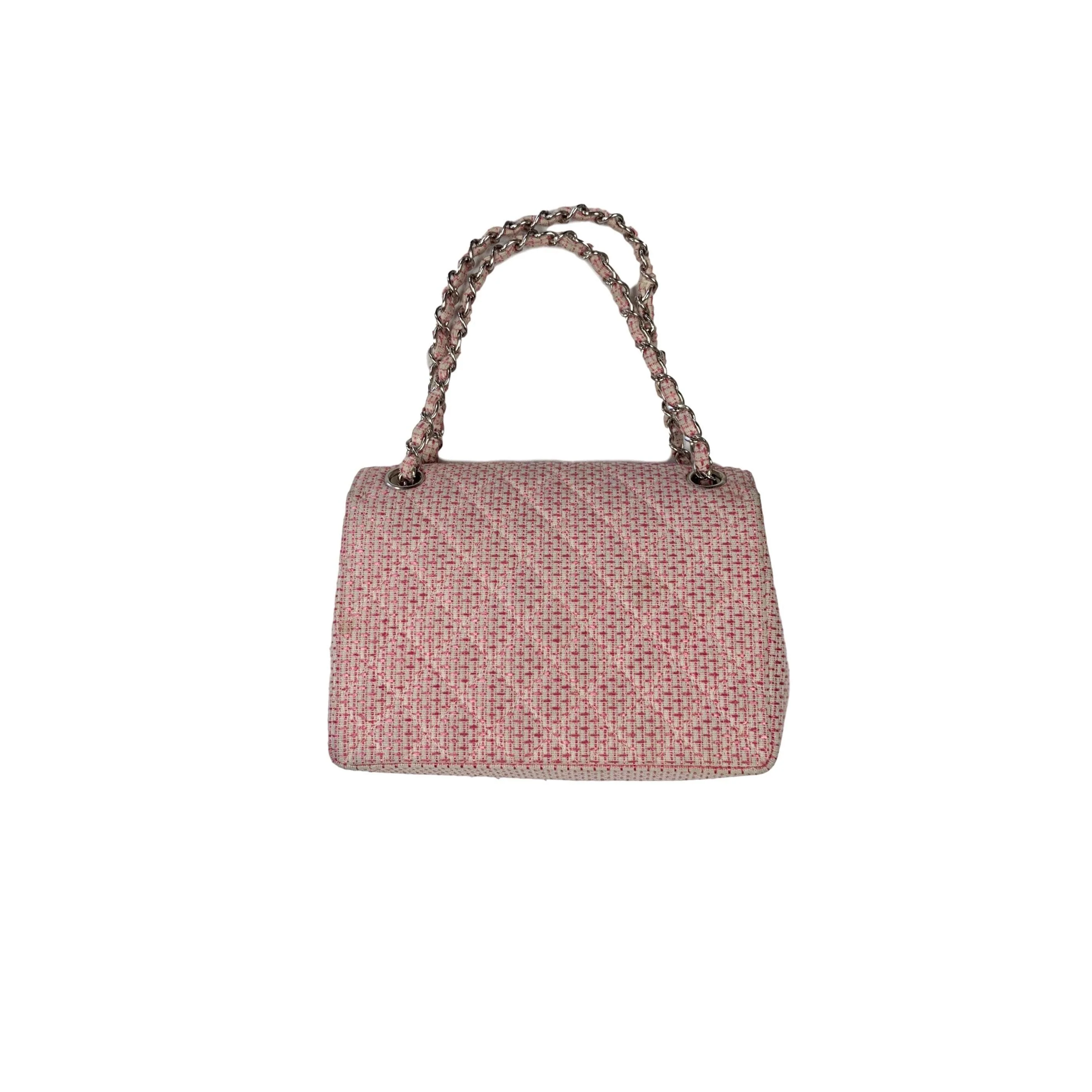 Chanel Pink Small Flap Bag - Image 3