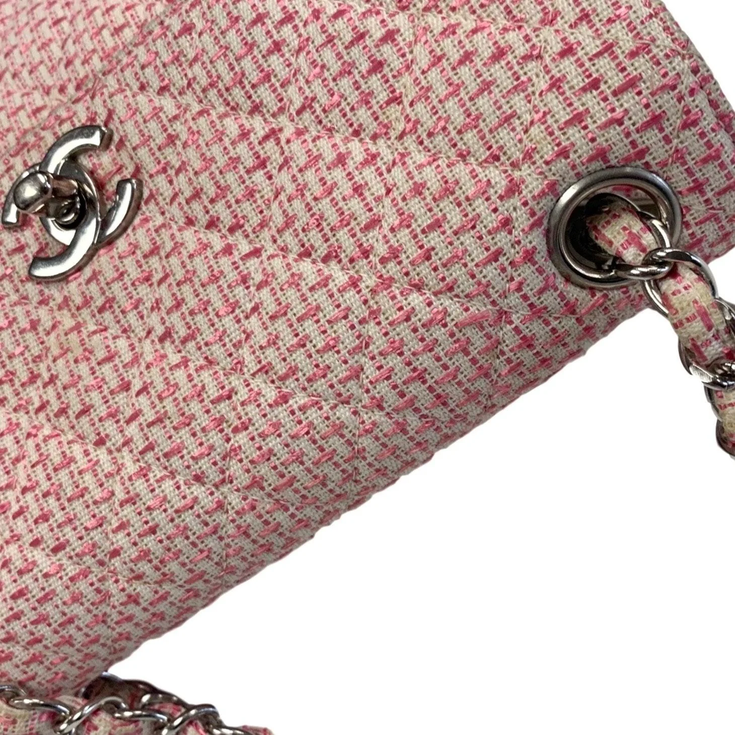 Chanel Pink Small Flap Bag - Image 5