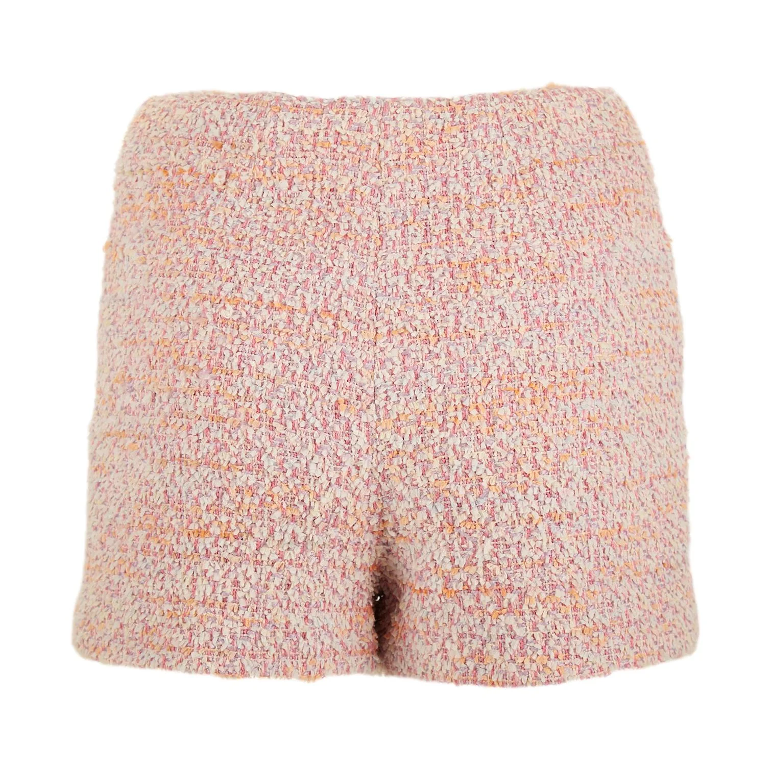 Chanel Pink Tweed Shorts - Image 2