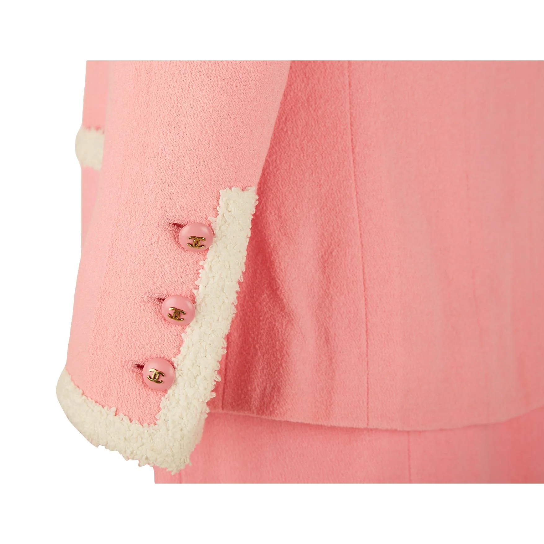 Chanel Baby Pink Skirt Set - Image 2
