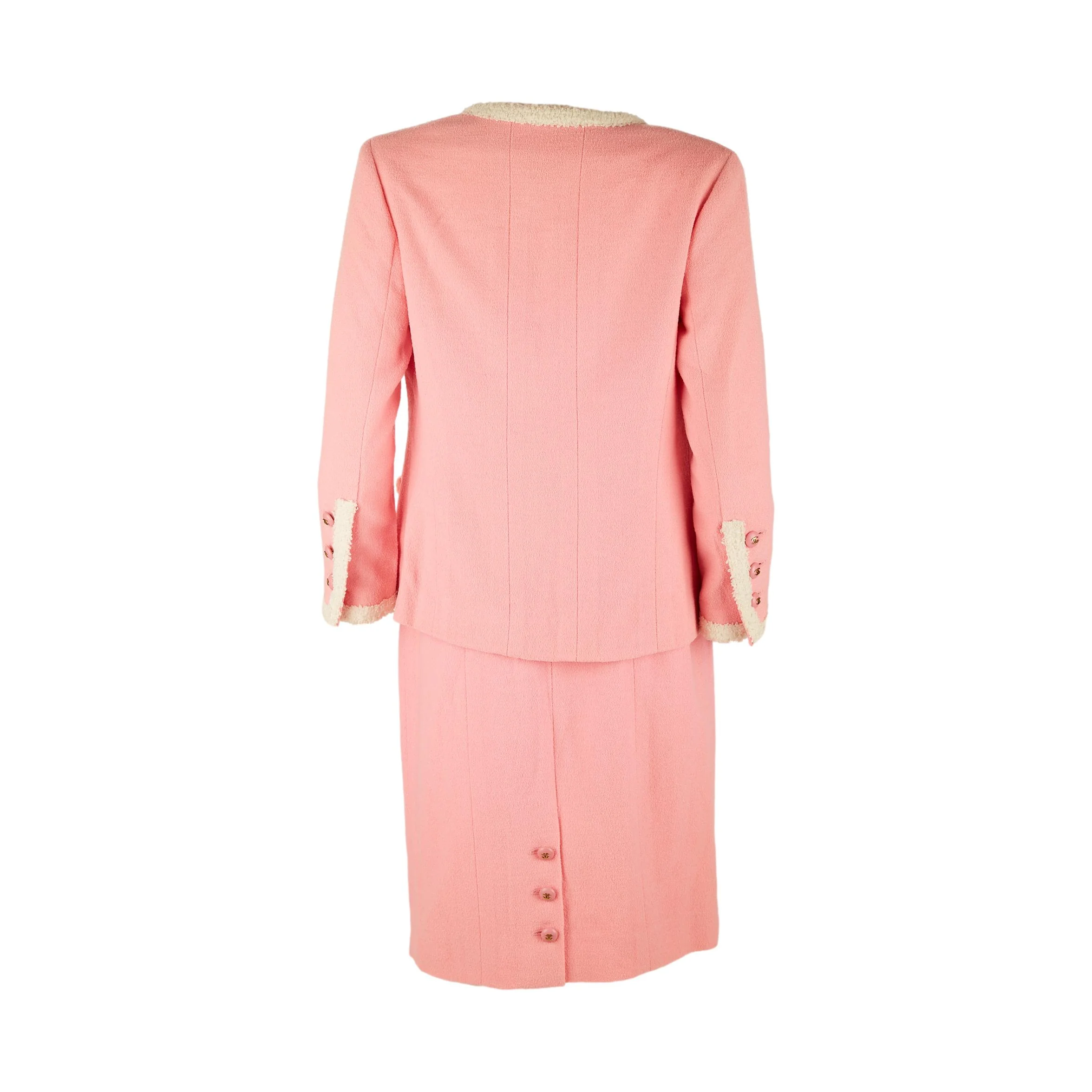 Chanel Baby Pink Skirt Set - Image 3