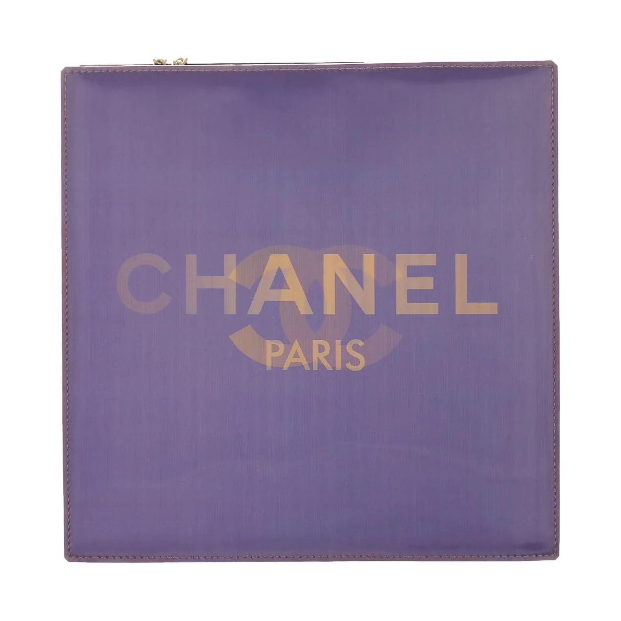 Chanel Purple Holographic Logo Shoulder bag - Image 2