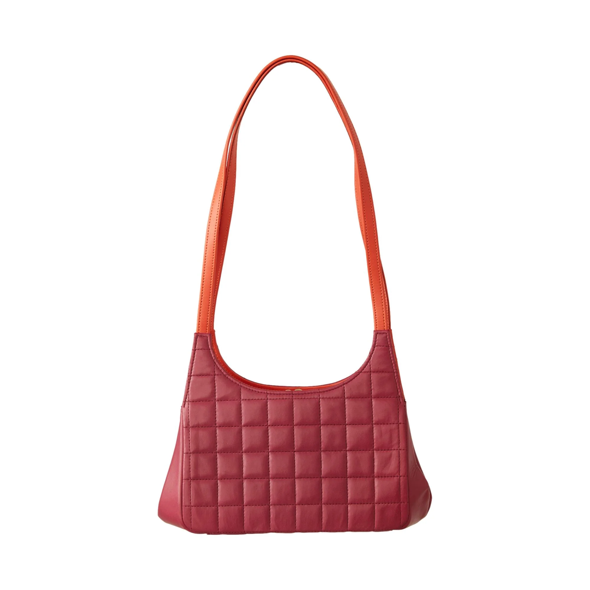Chanel Purple Quilted Logo Shoulder Bag - Image 2
