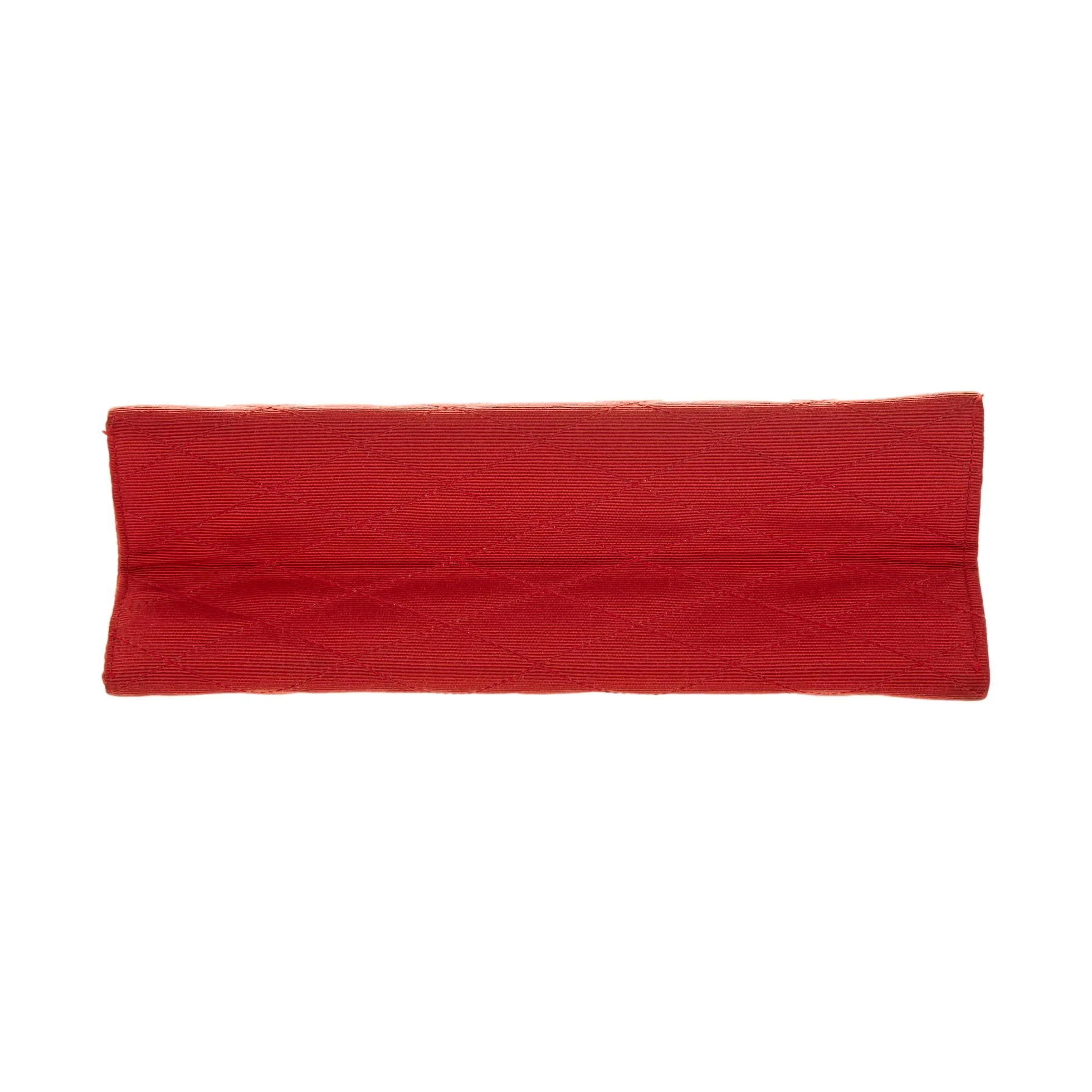Chanel Red Matelasse Chain Shoulder Bag - Image 5