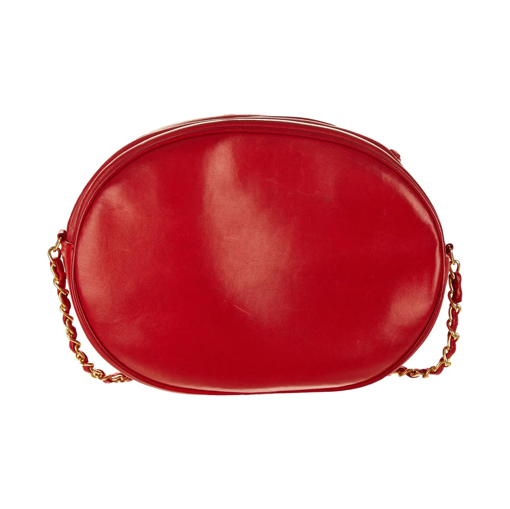 Chanel Red Tassel Chain Shoulder Bag - Image 2