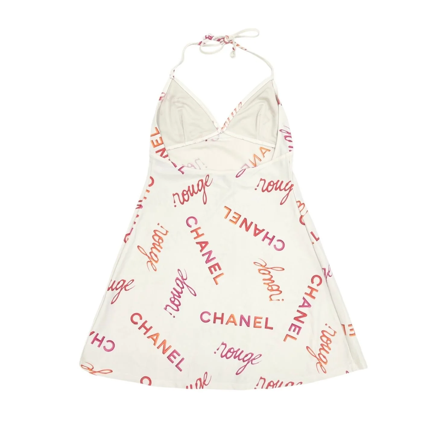 Chanel Rouge Logo Stretch Dress - Image 2