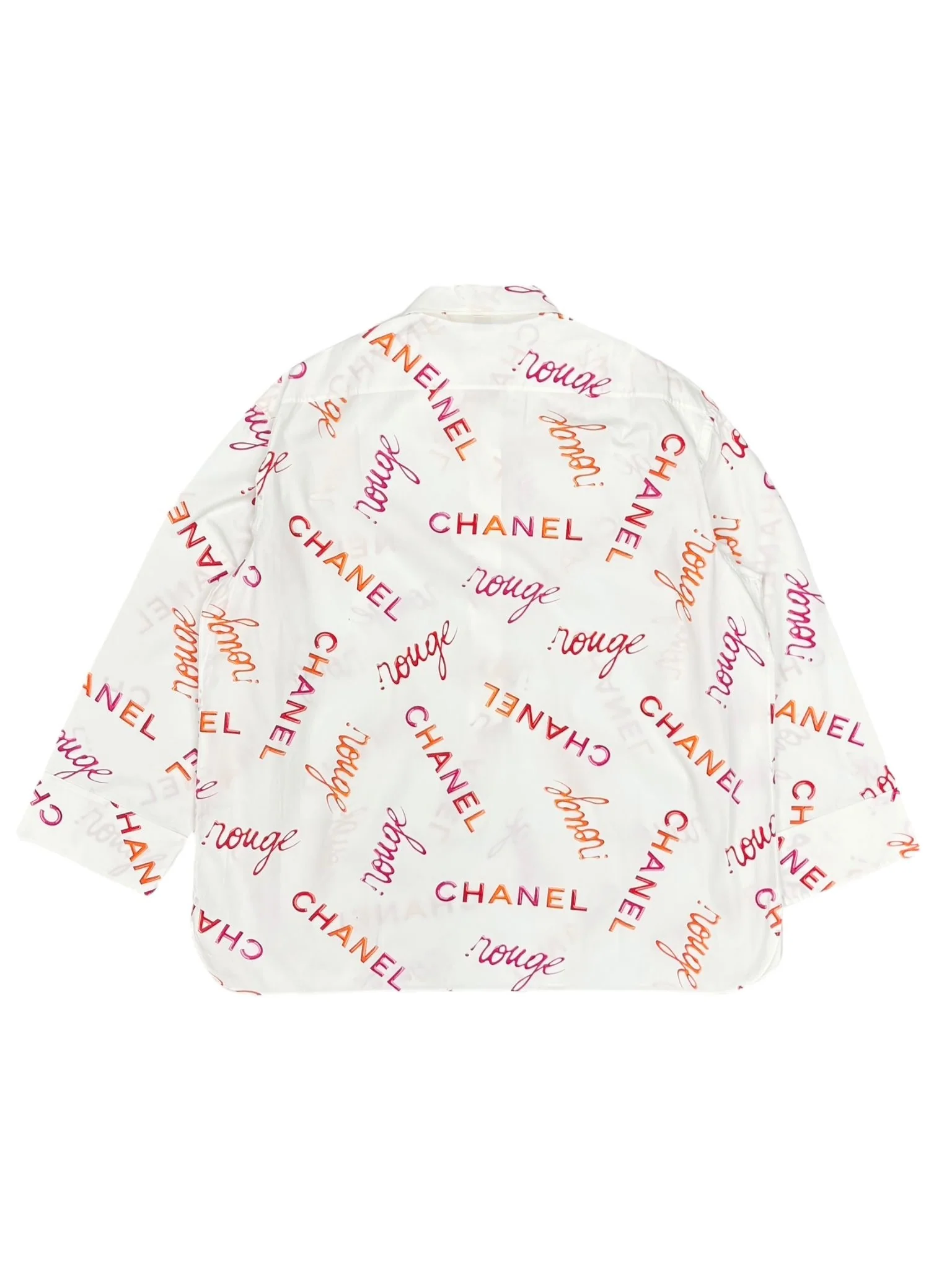 Chanel Rouge Pink + Orange Oversized Tunic - Image 2