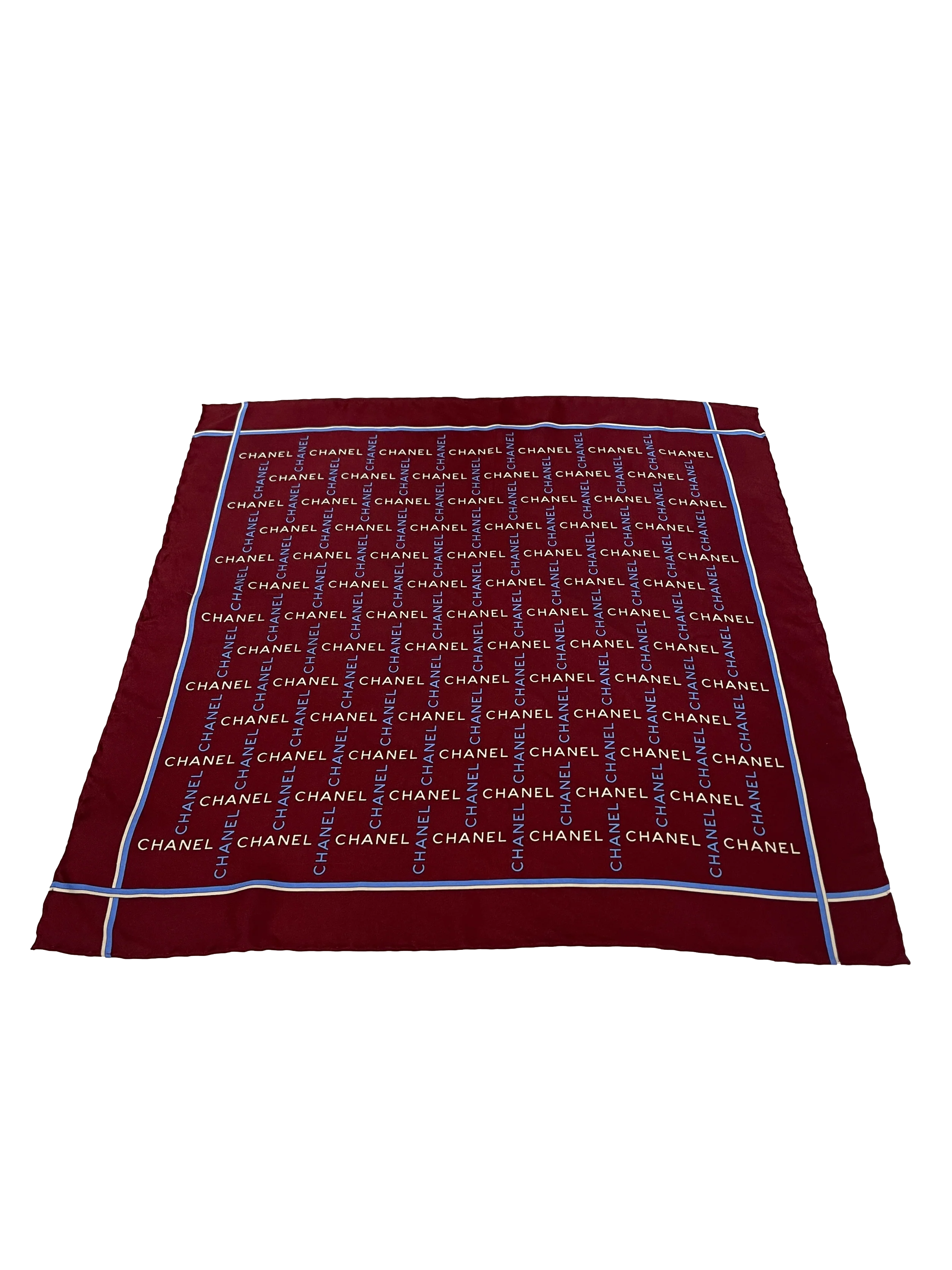 Chanel Silk Logo Bandana