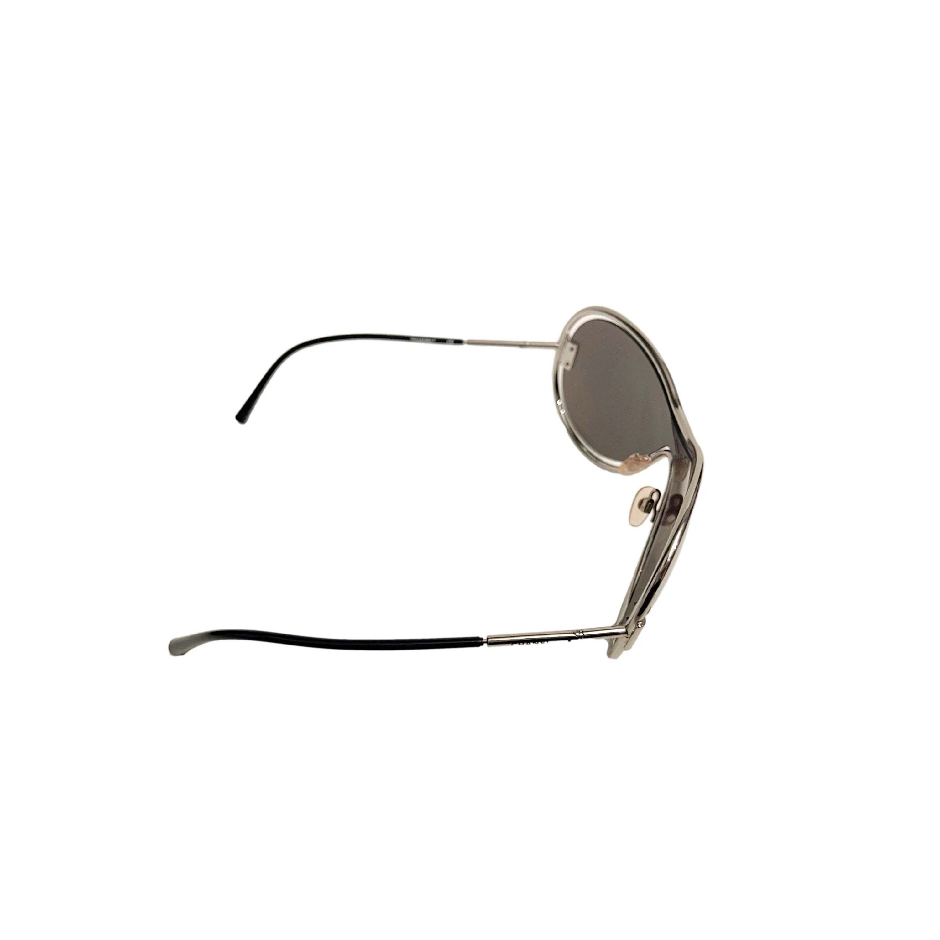 Chanel Silver Aviator Sunglasses - Image 2