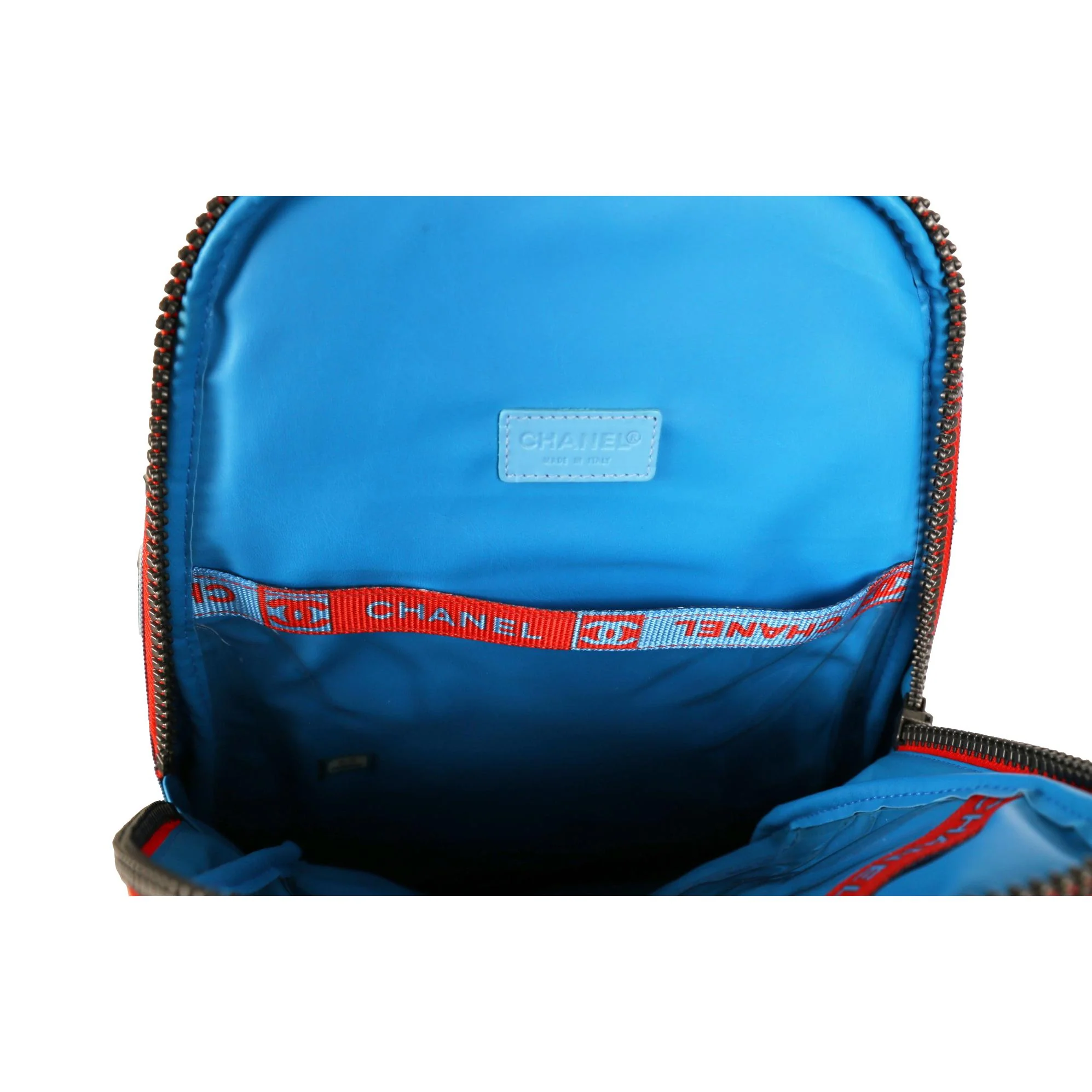 Chanel Sport Blue Logo Backpac - Image 3