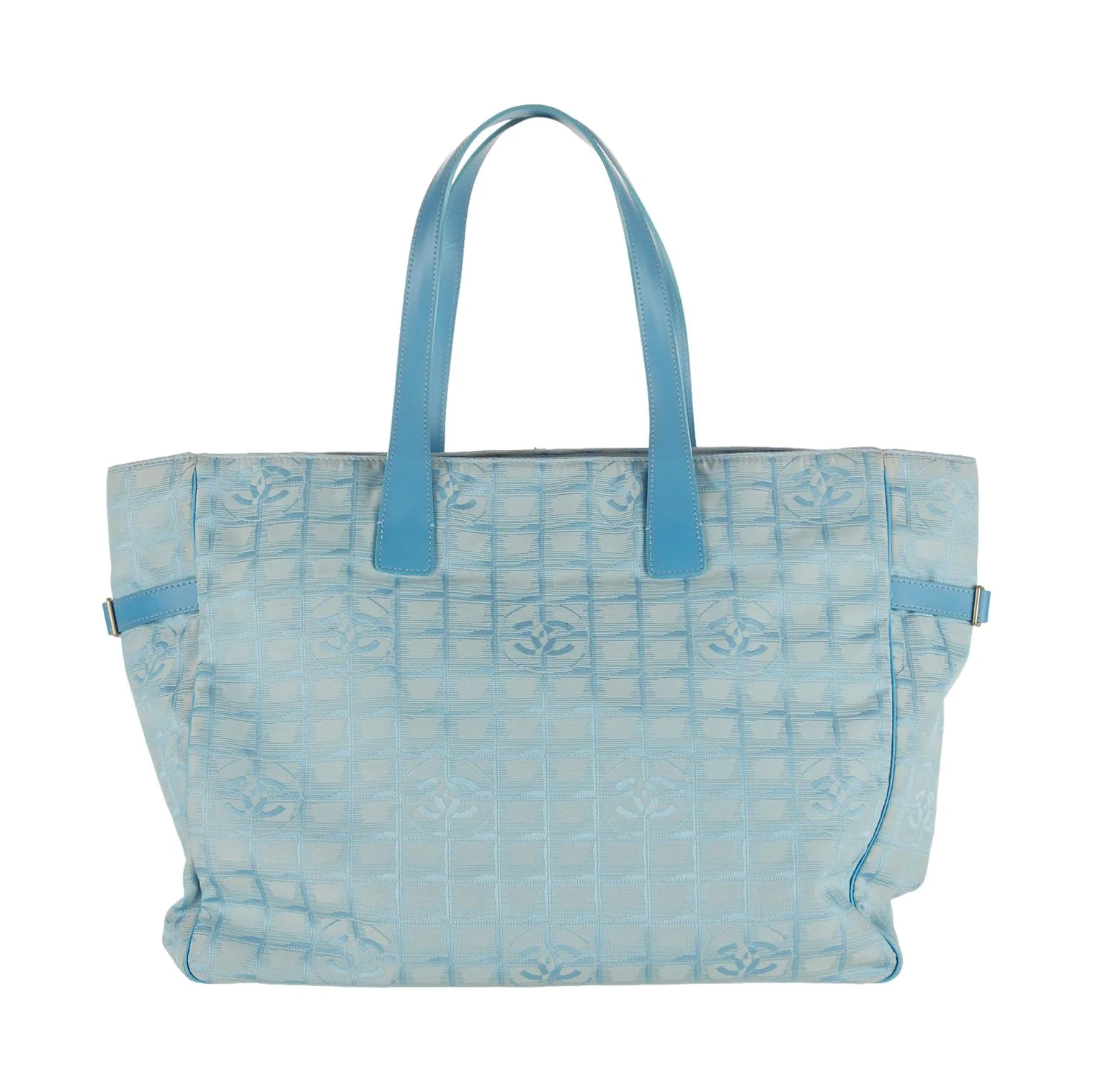 Chanel Sport Blue Logo Jumbo Tote