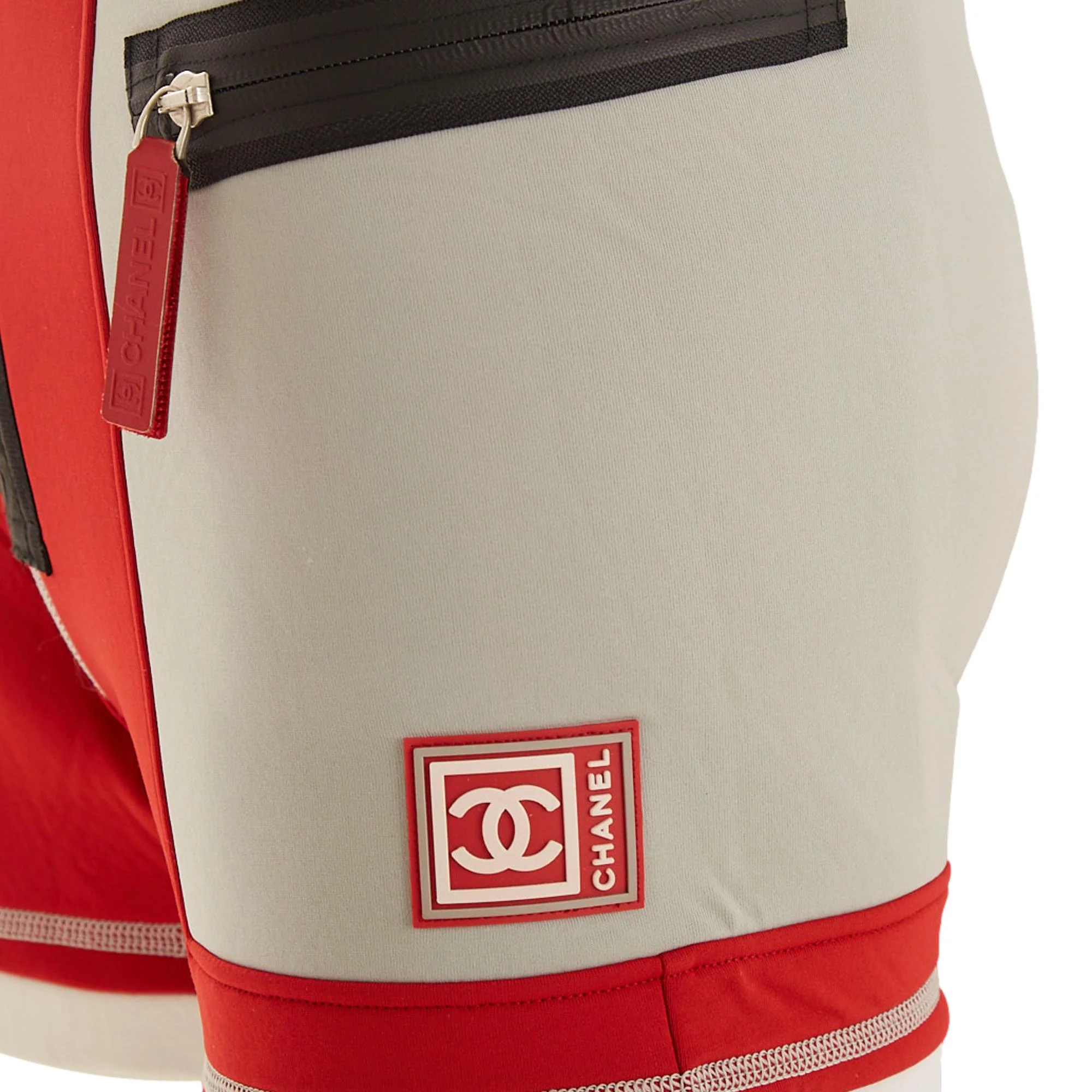 Chanel Sport Red Neoprene Suit - Image 5
