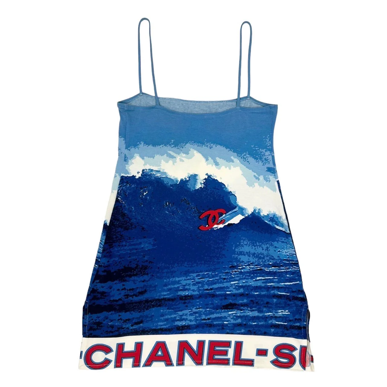 Chanel Surf Print Dress - Image 2