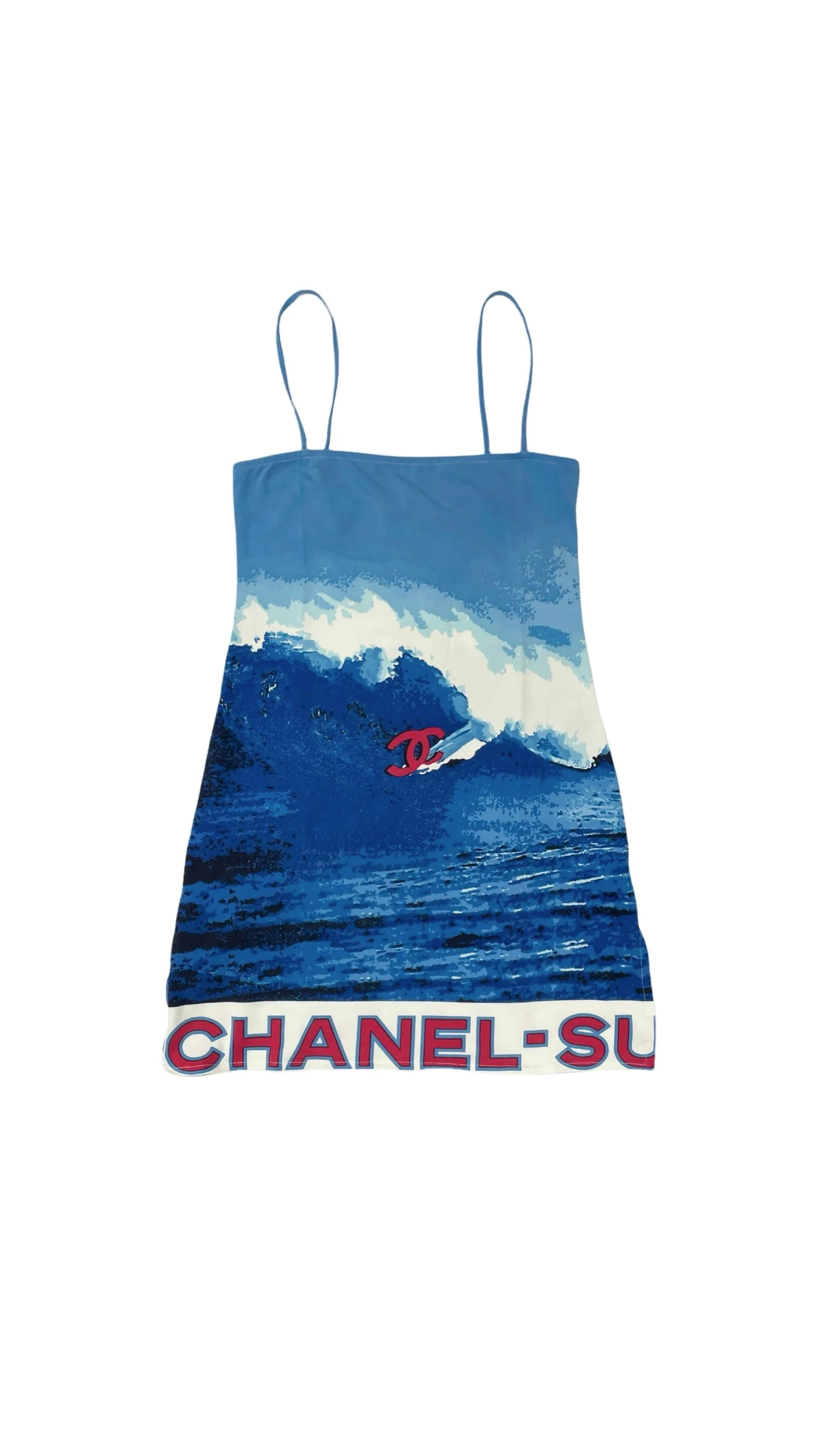 Chanel Surf Print Dress