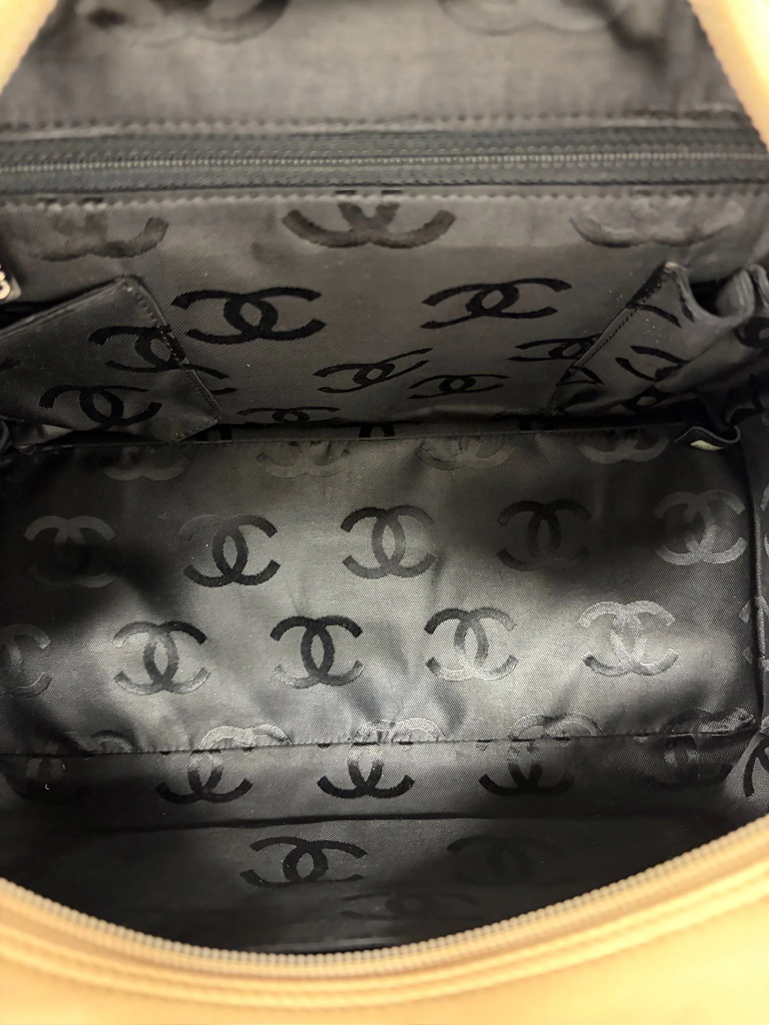 Chanel Tan Cambon Reporter Bag - Image 5