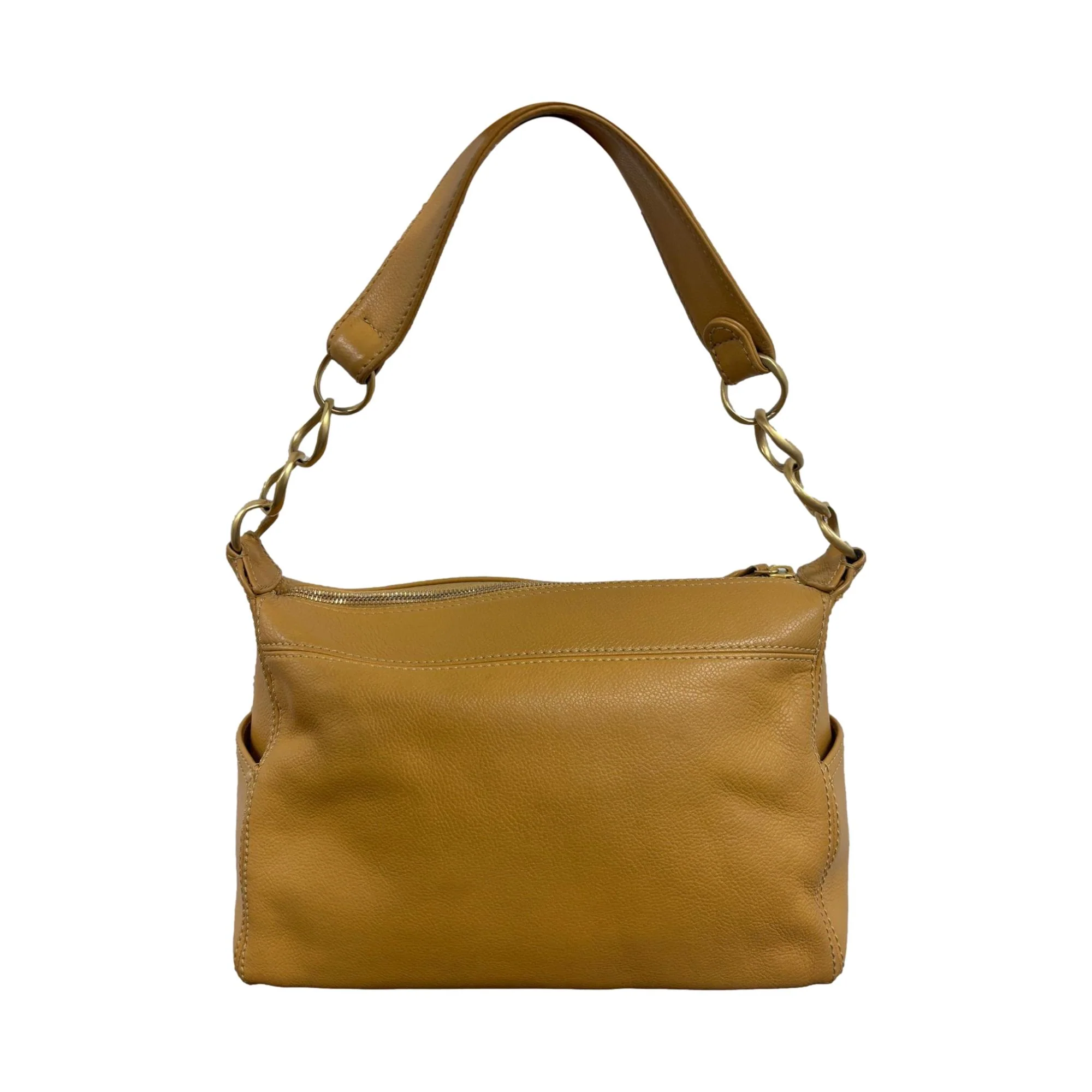 Chanel Tan Caviar Chain Shoulder Bag - Image 2