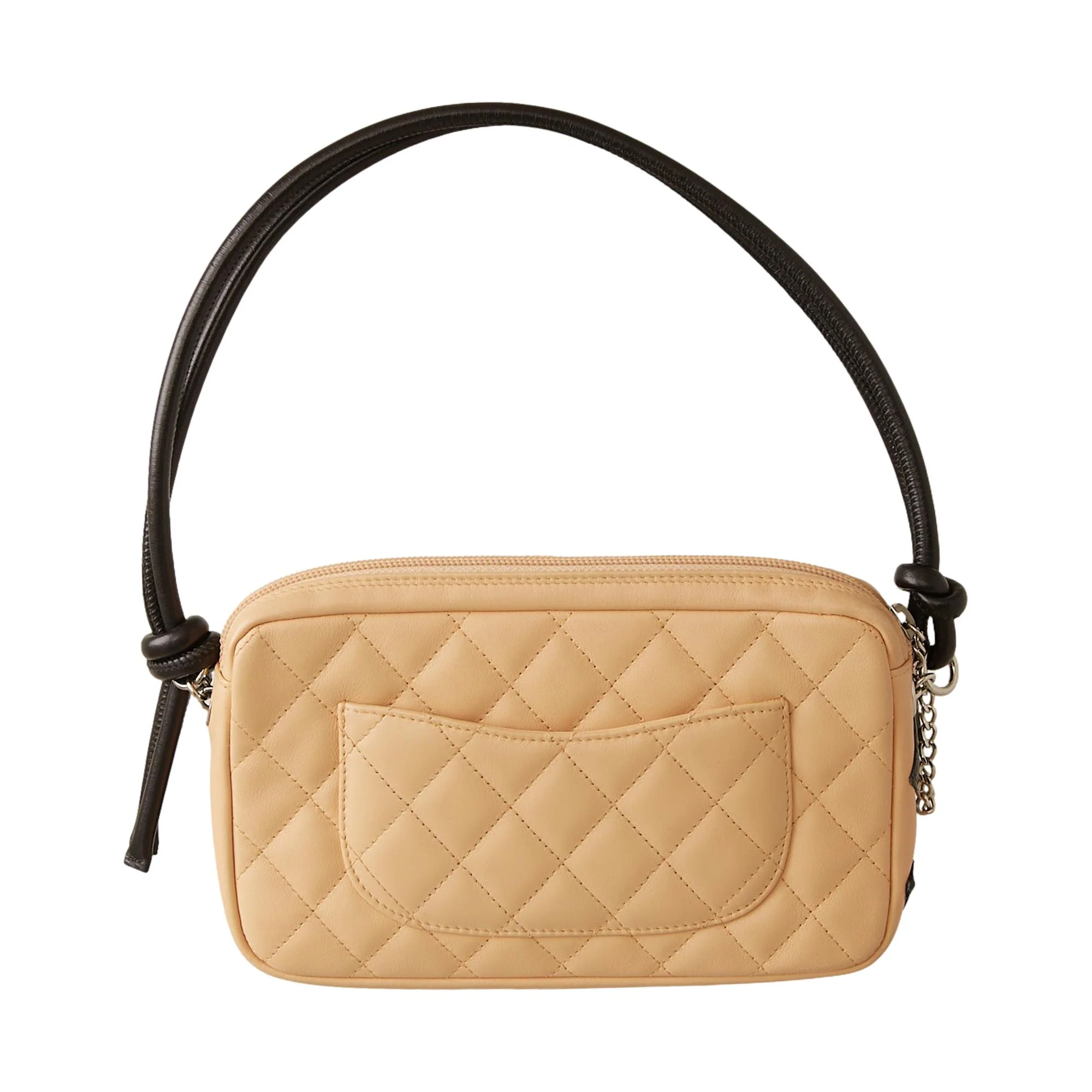 Chanel Tan Quilted Cambon Shoulder Bag - Image 2
