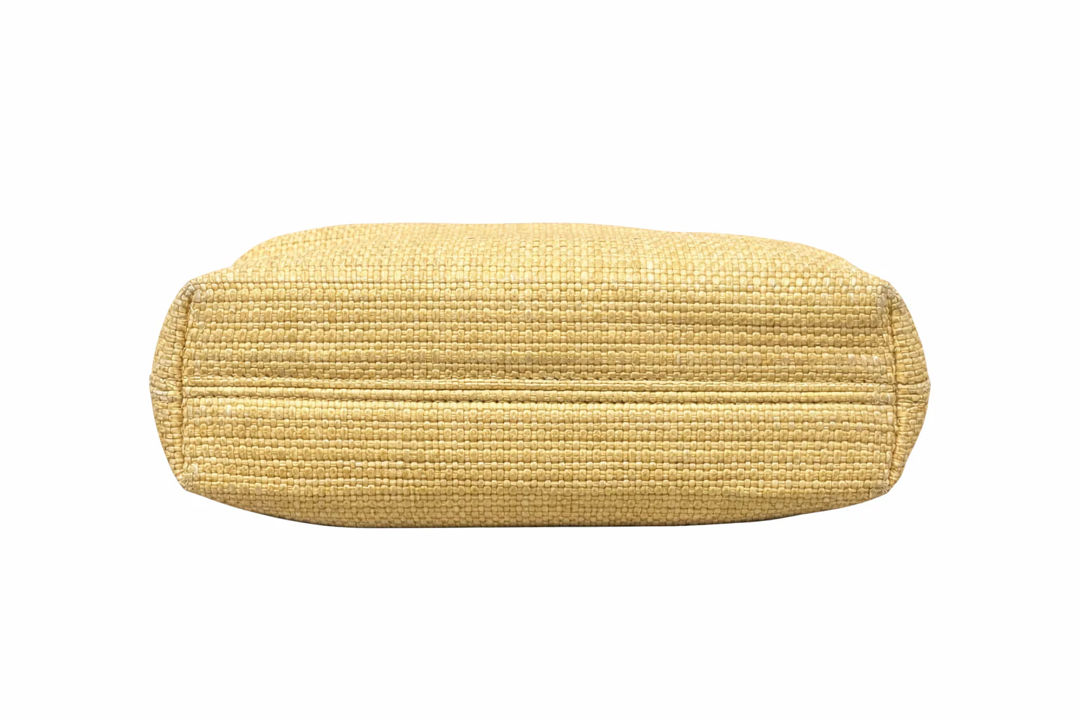 Chanel Tan Straw Top Handle Bag - Image 3