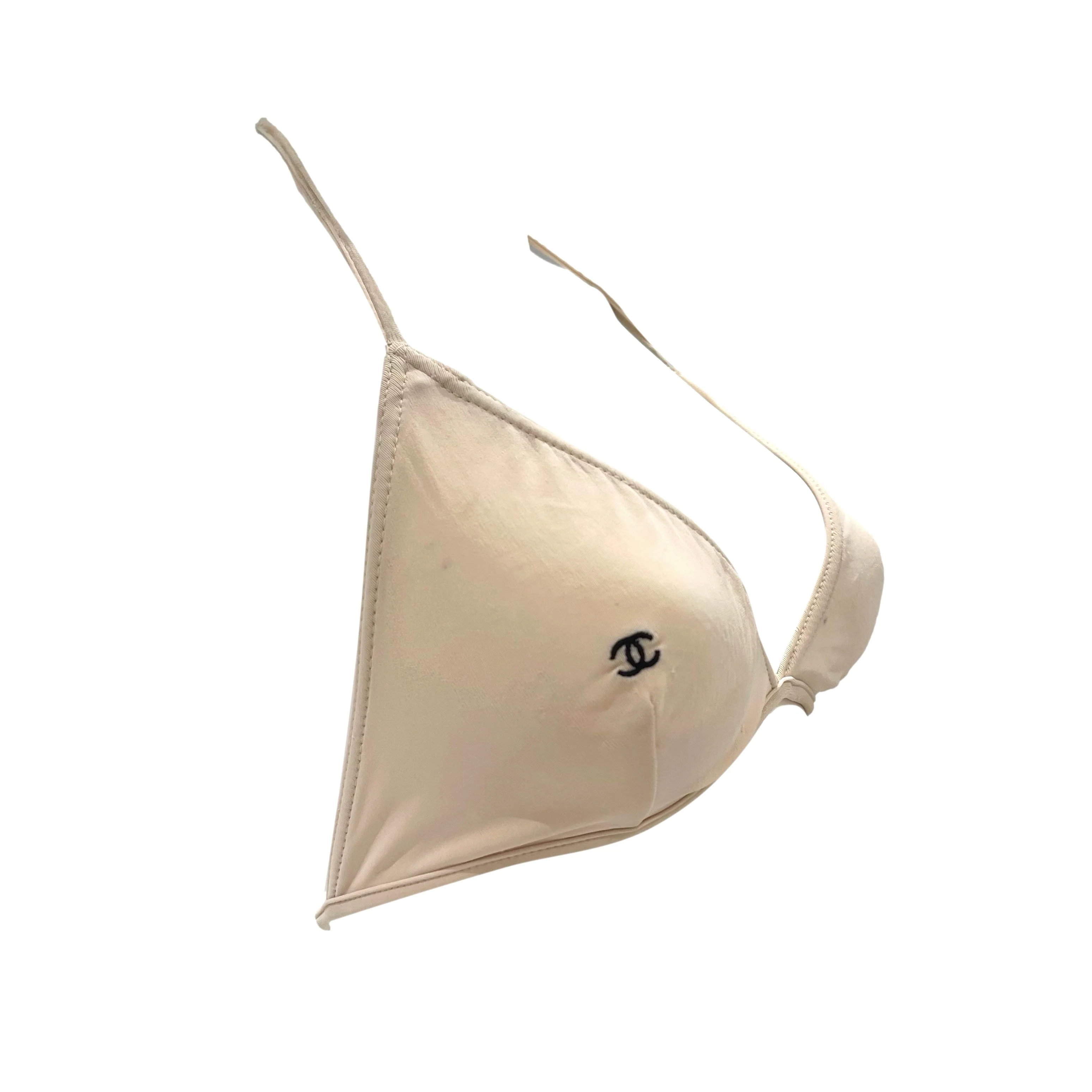 Chanel Rare Logo Bikini Top - Image 2