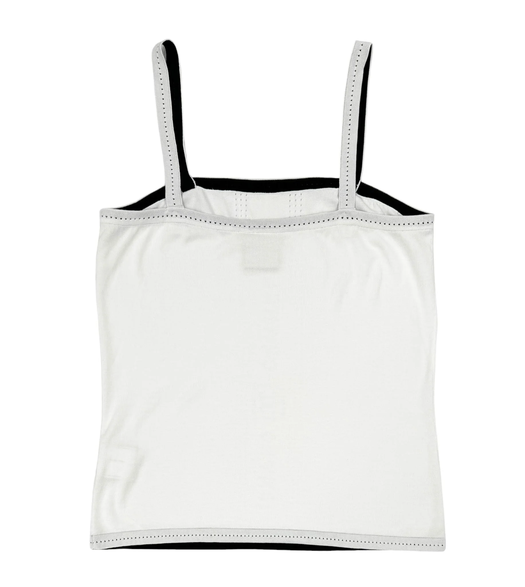 Chanel White Logo Tank - Image 2