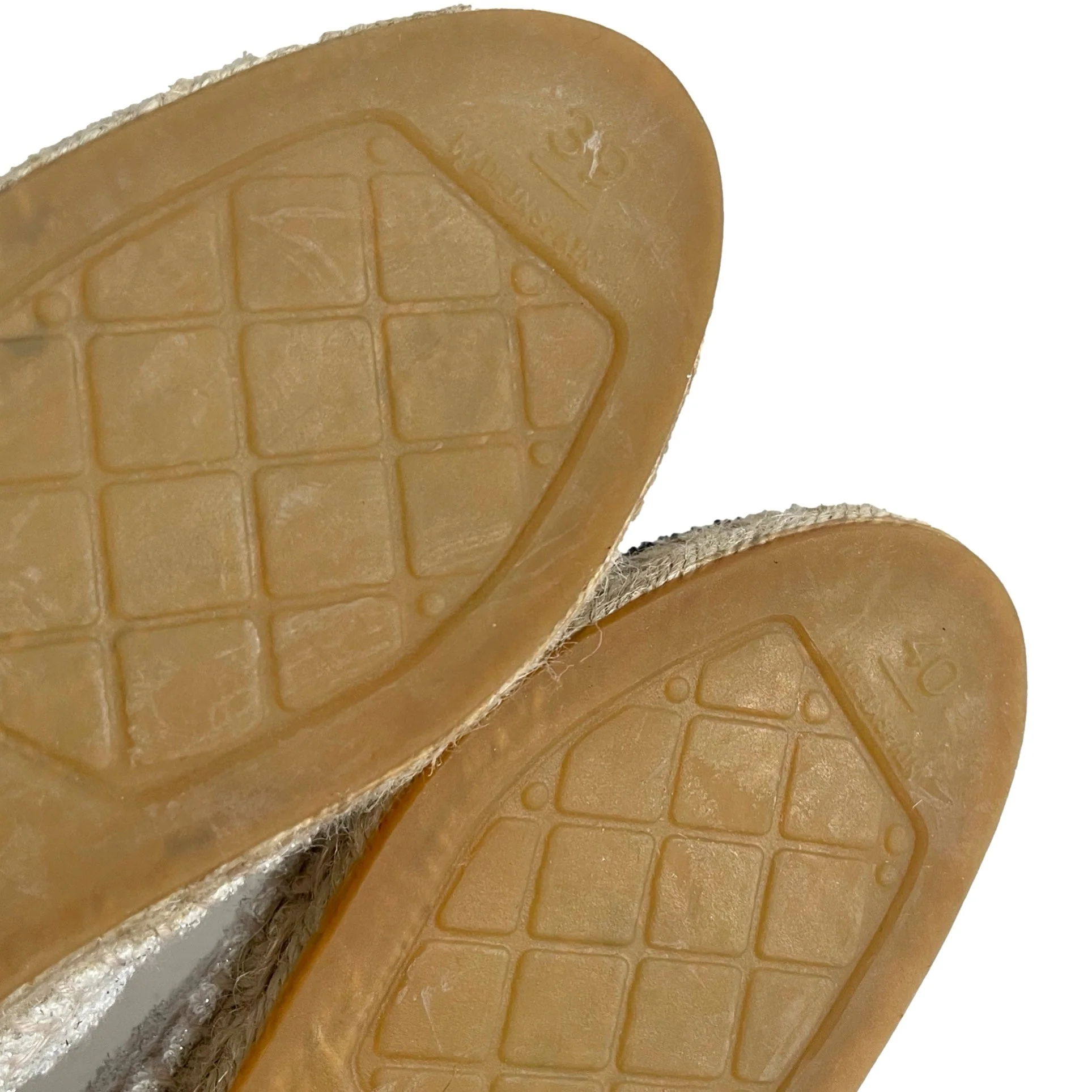 Chanel White Terrycloth Espadrilles - Image 2