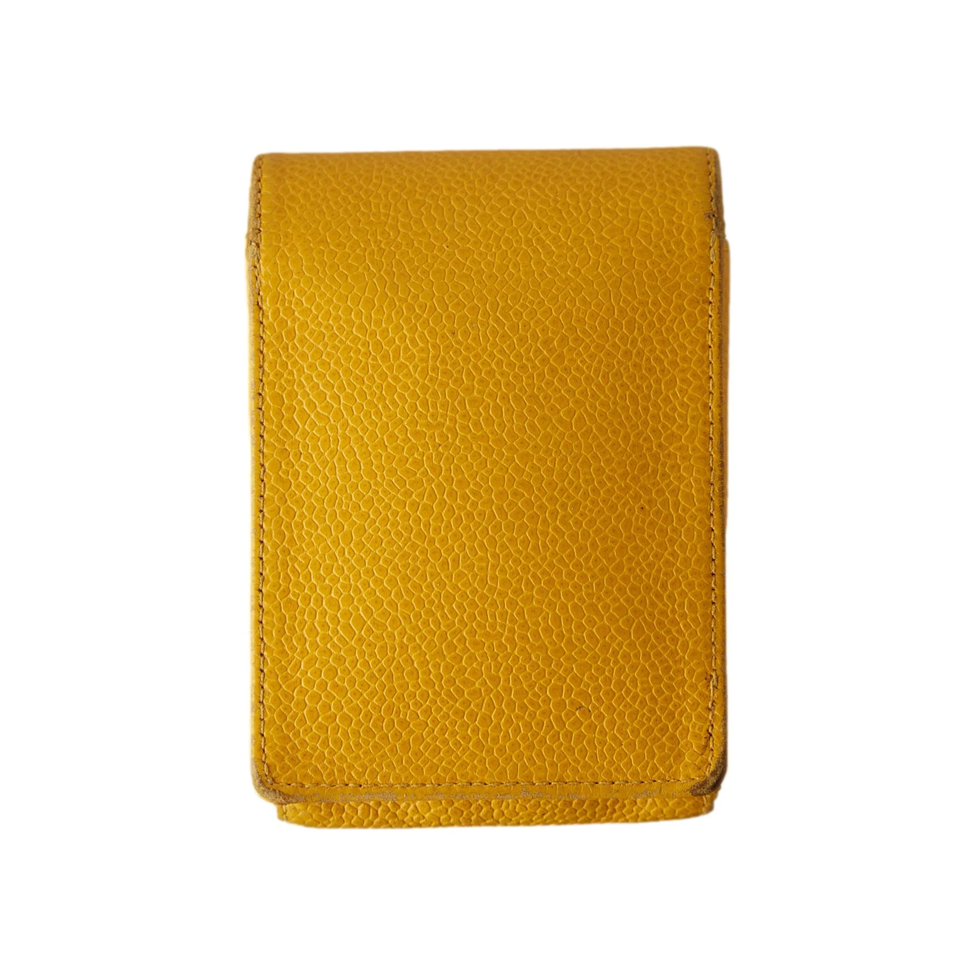 Chanel Yellow Logo Cigarette Holder - Image 2