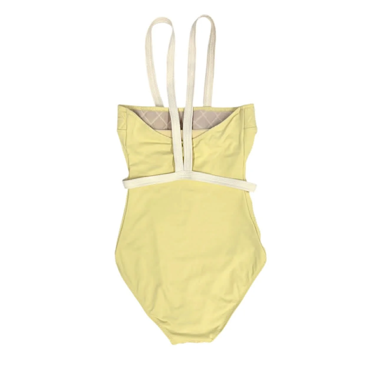 Chanel Yellow One-Piece Swimsuit - Image 2