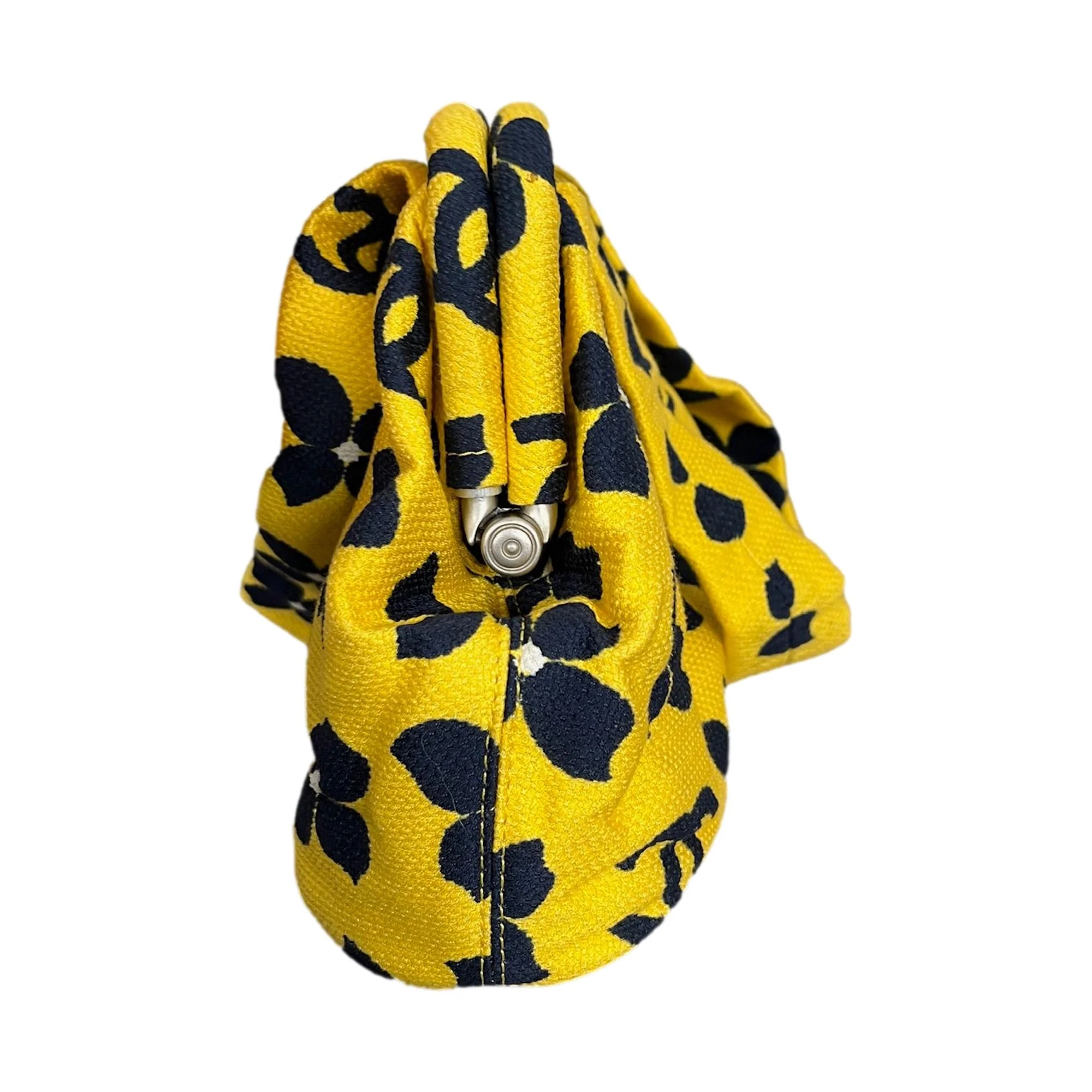 Chanel Yellow Print Shoulder Bag - Image 2