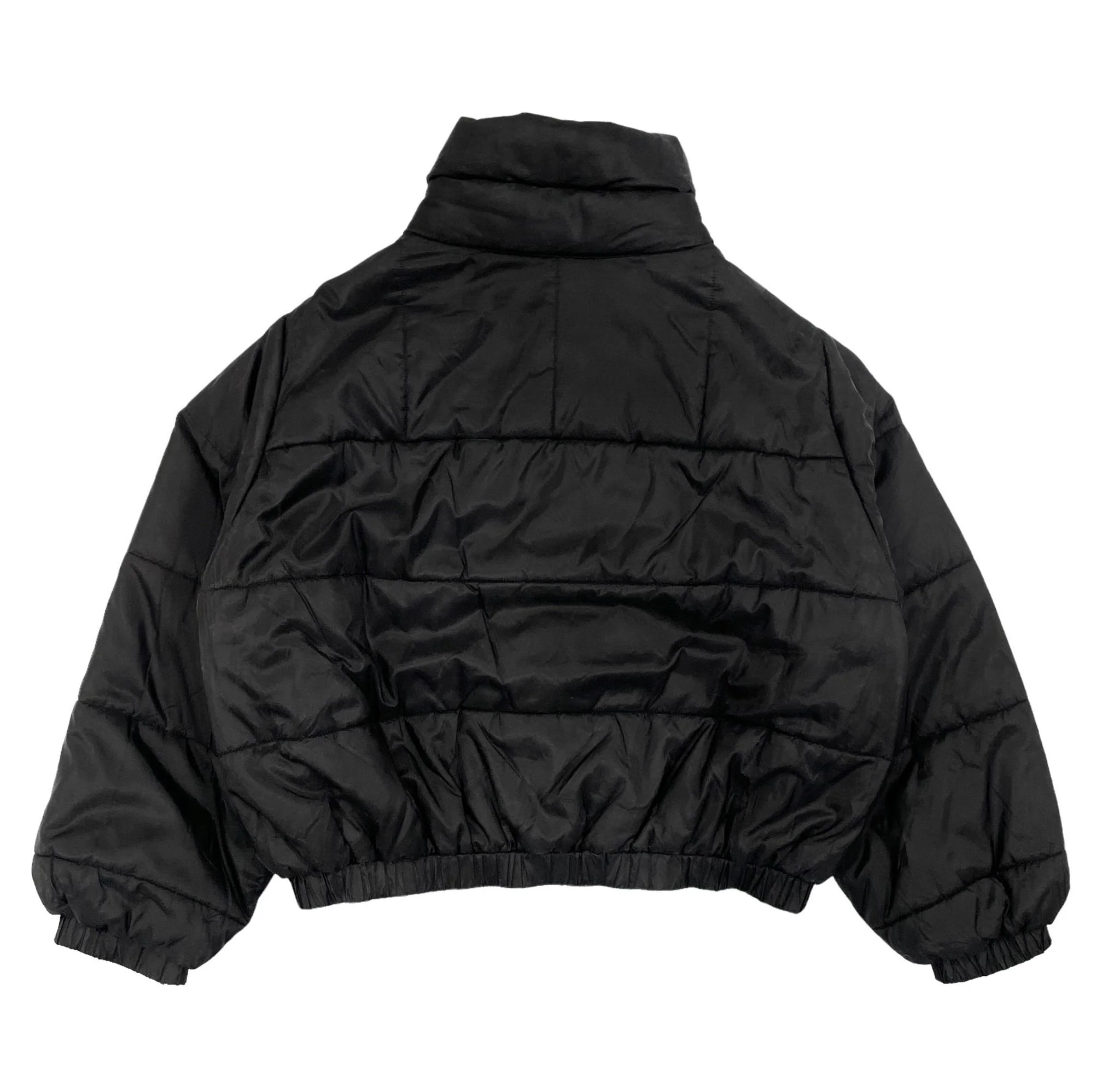 Chanel Black Logo Puffer Jacket - Image 3