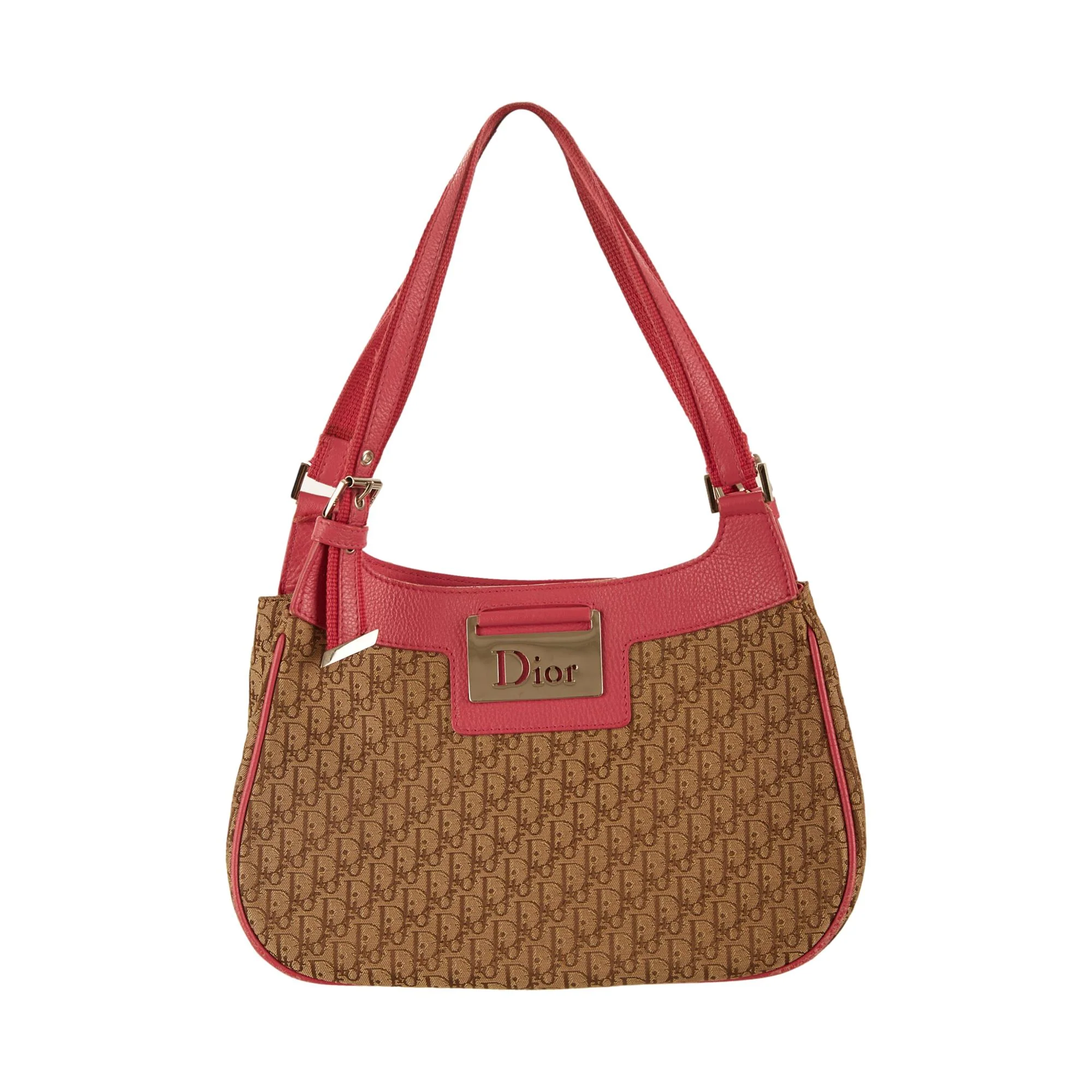 Dior Pink Logo Shoulder Bag