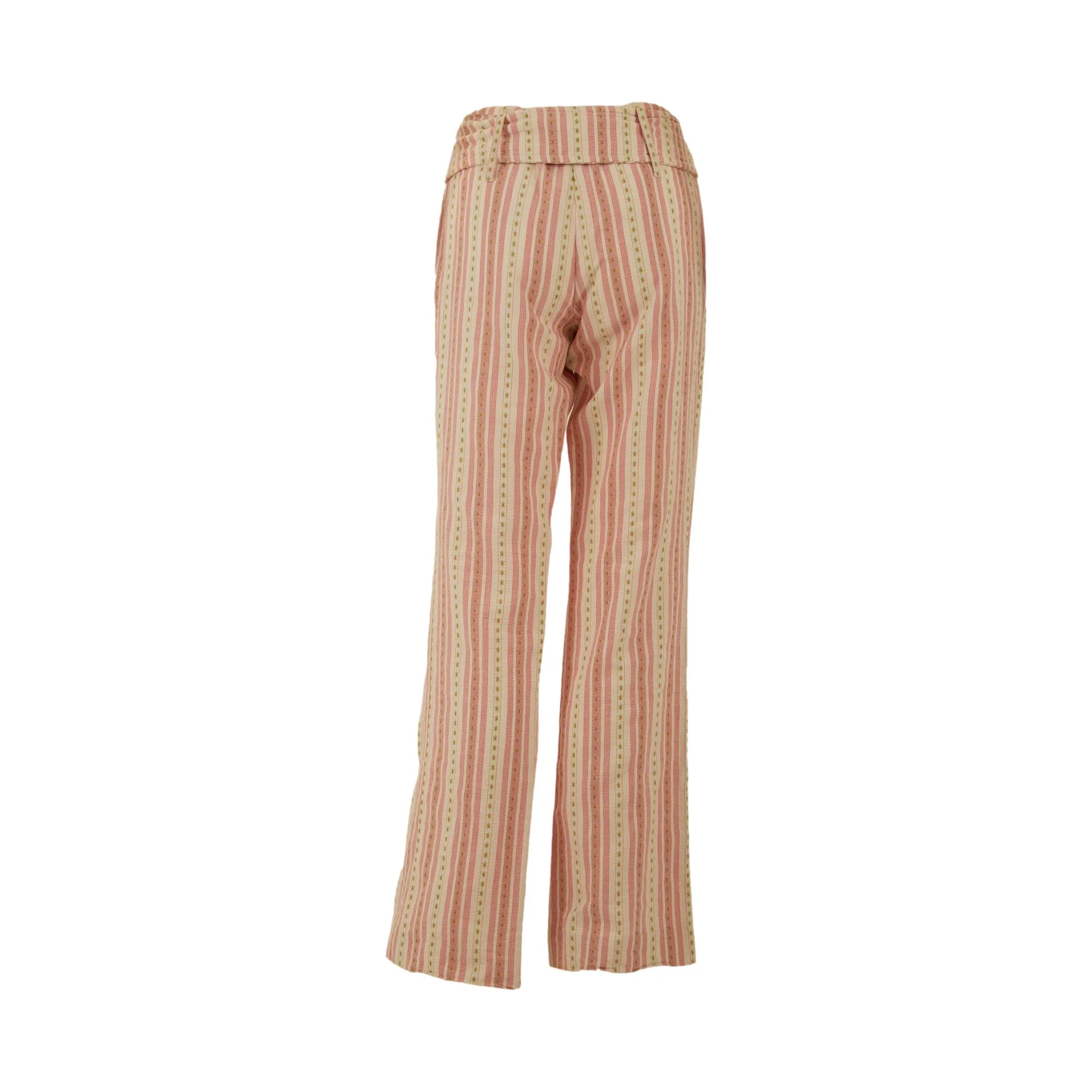 Moschino Pink Floral Print Pants - Image 2